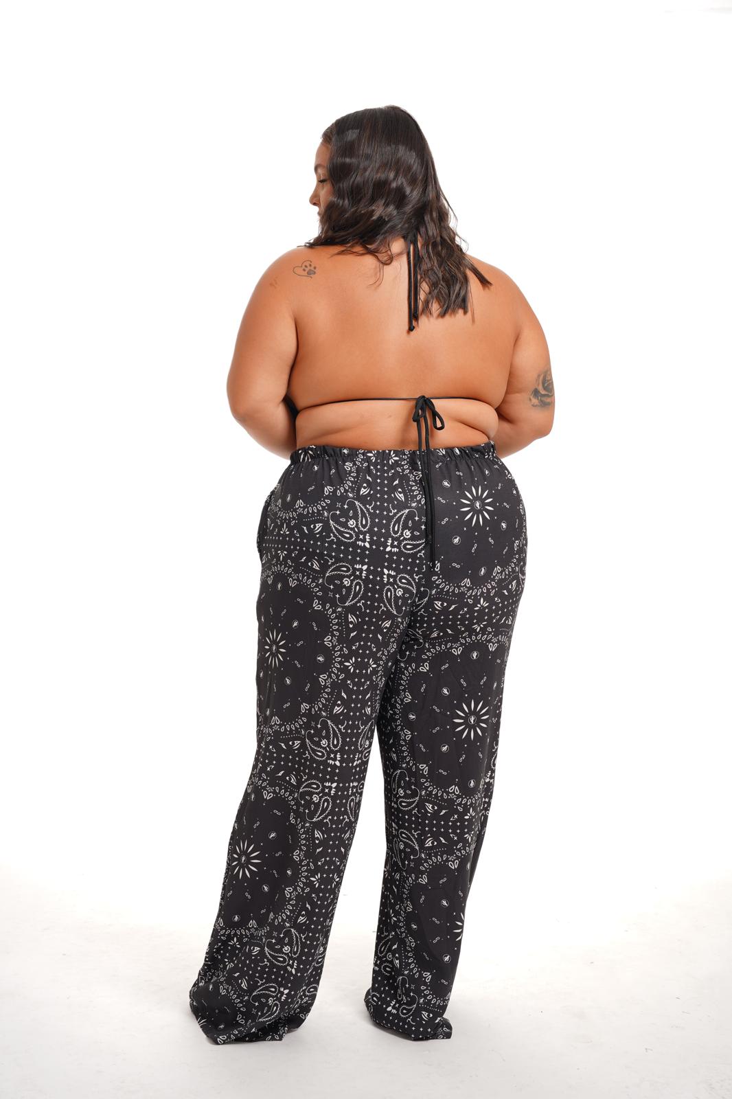 Pantalone Bandana Nero