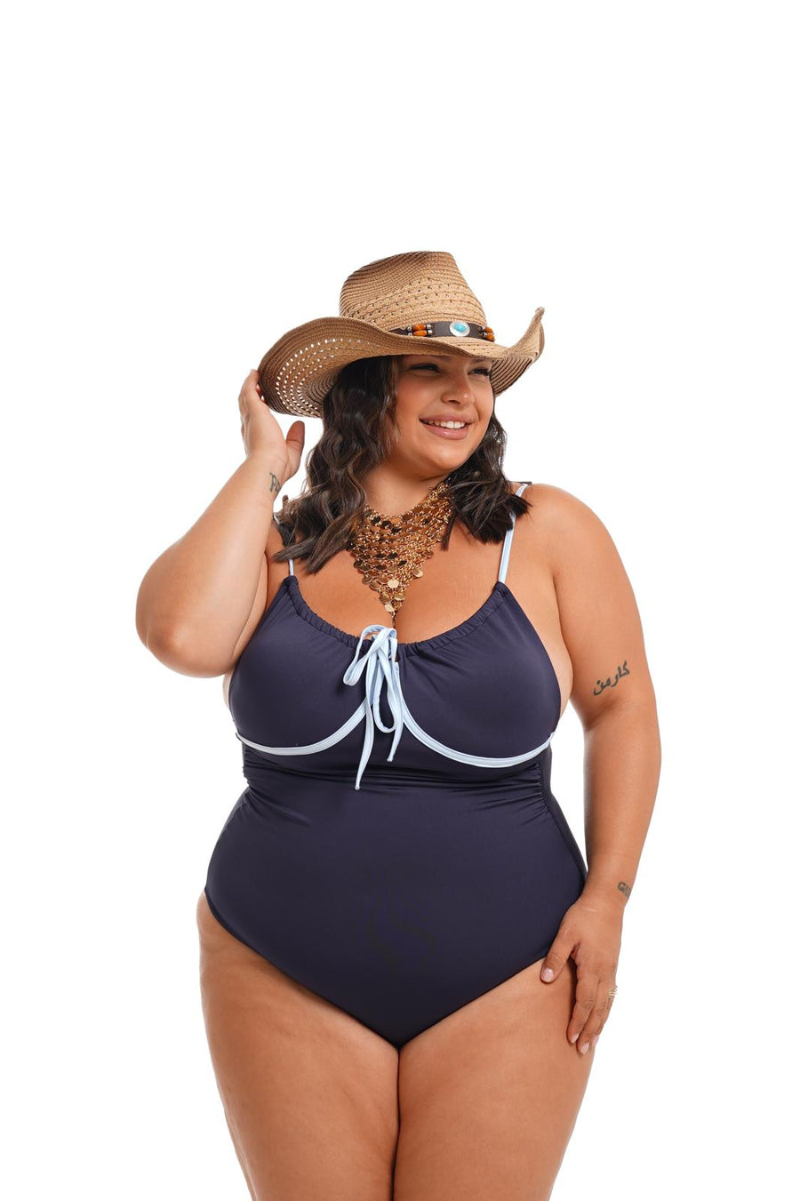 Costume gabry Bicolor Blu