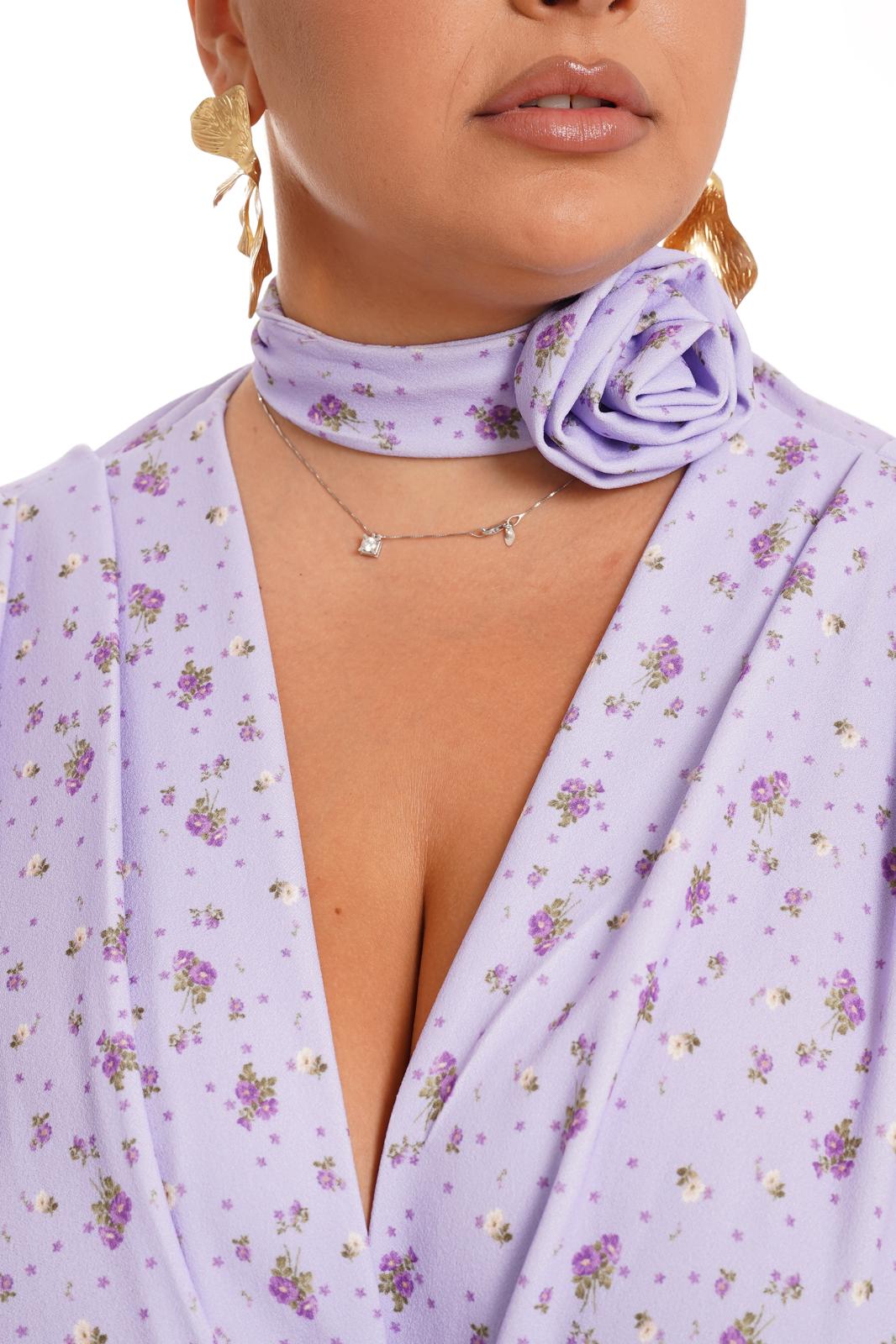 Abito Dunea Fiori Lilla