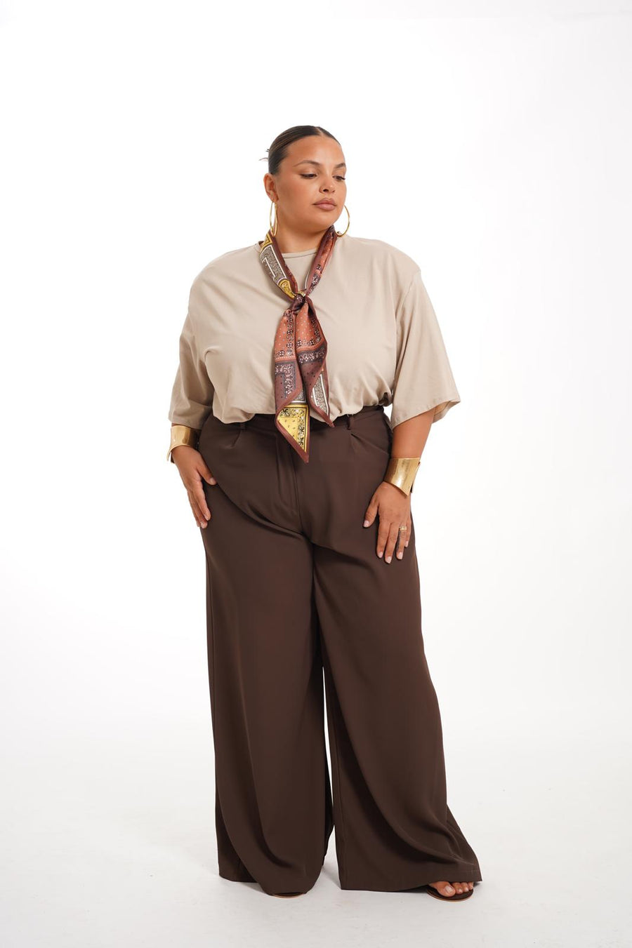 Pantalone Miracoloso Marrone