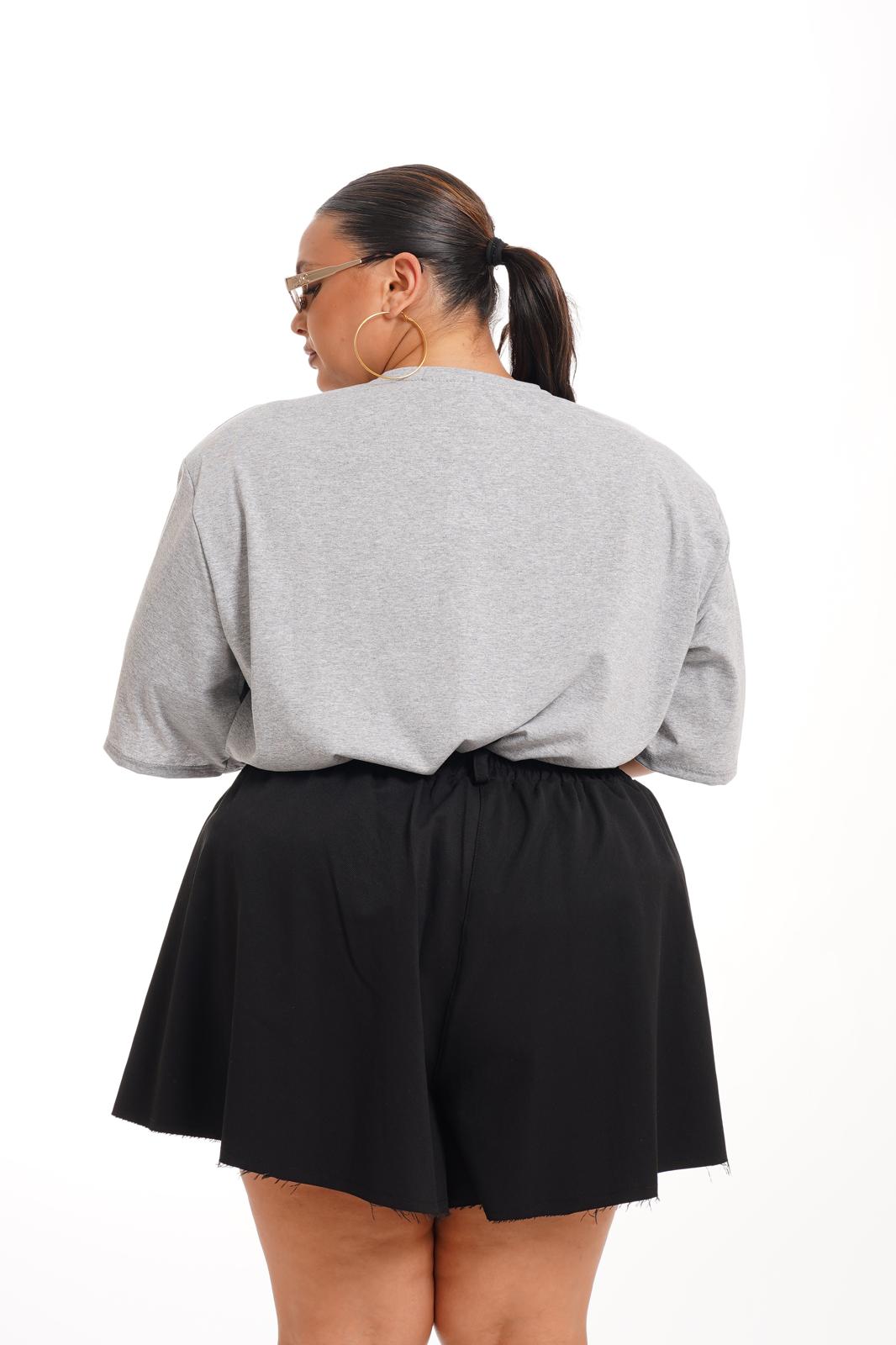 Shorts Farfalla Sfrangiato Nero