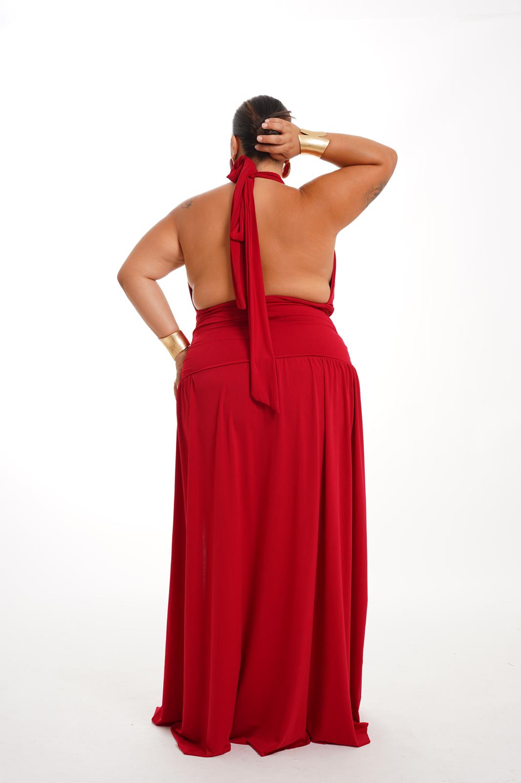 Abito Ariana Rosso