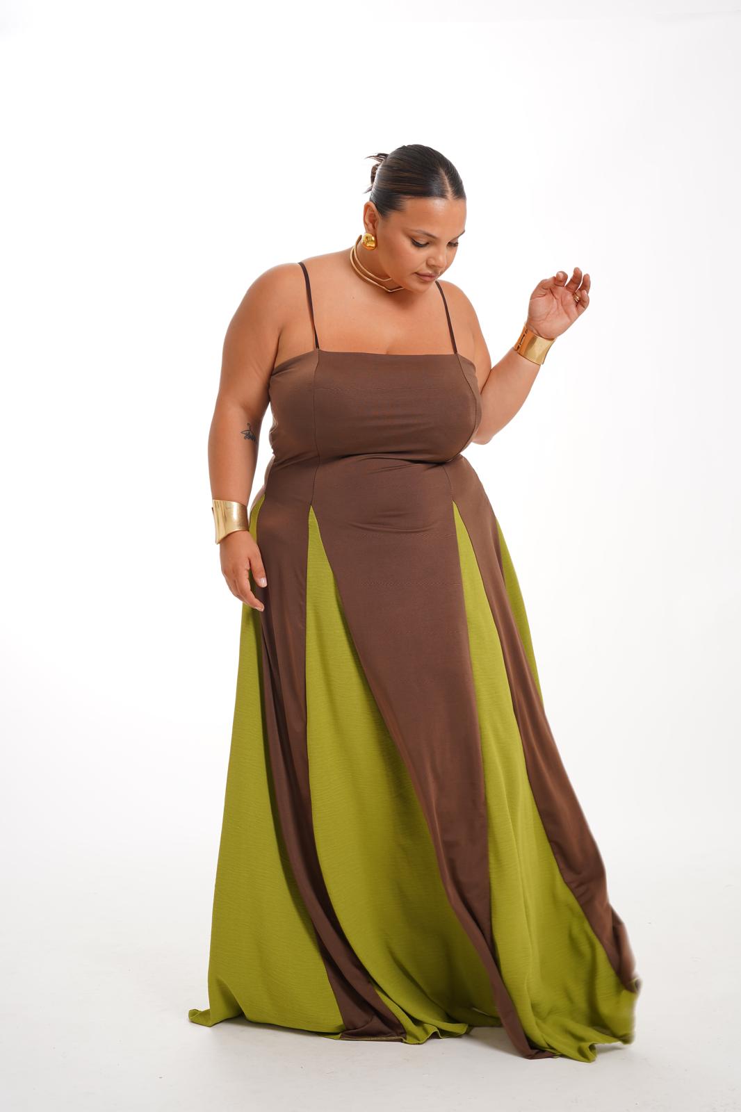 Dress Circol Marrone