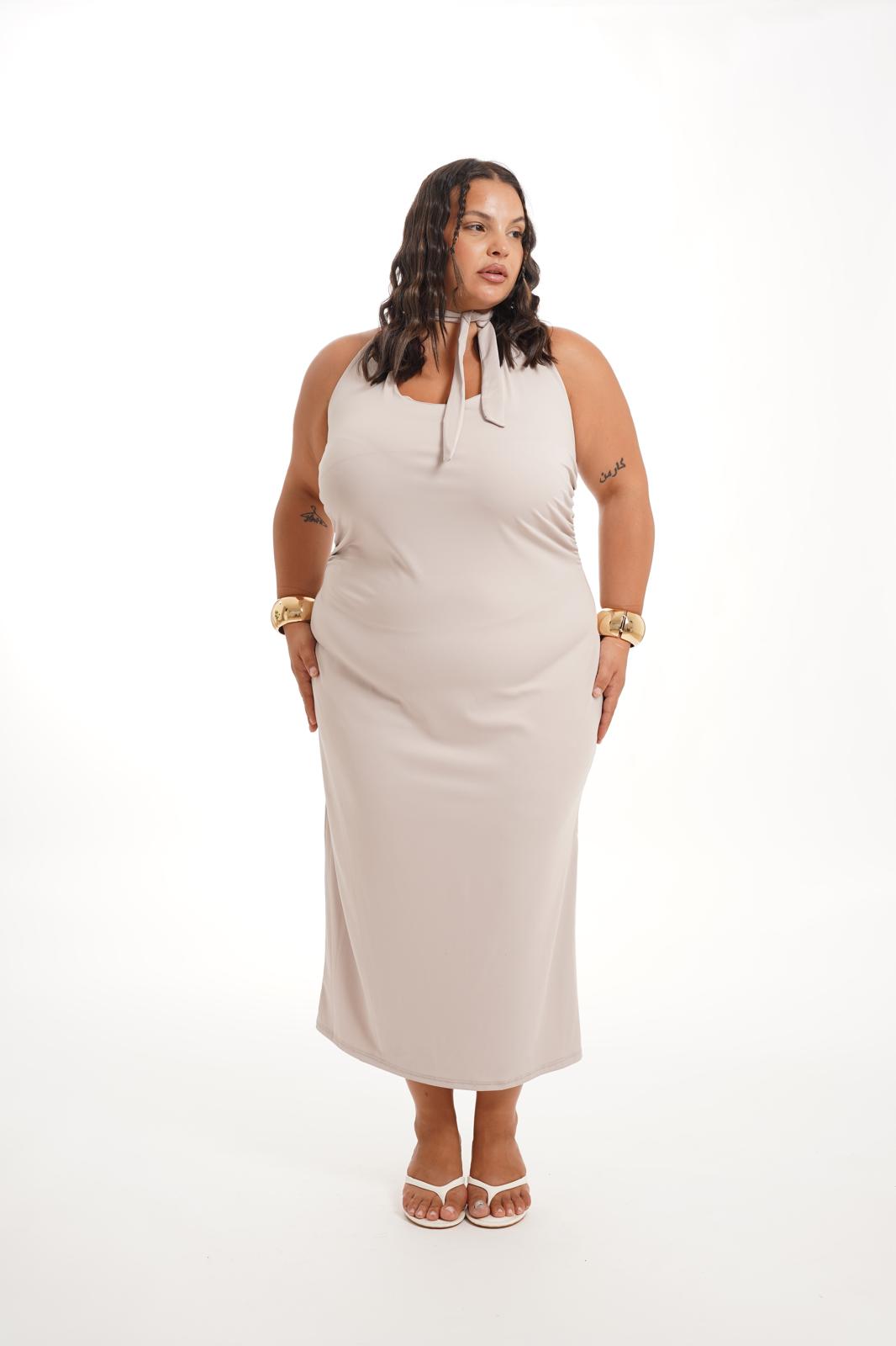 Dress Felicia Beige