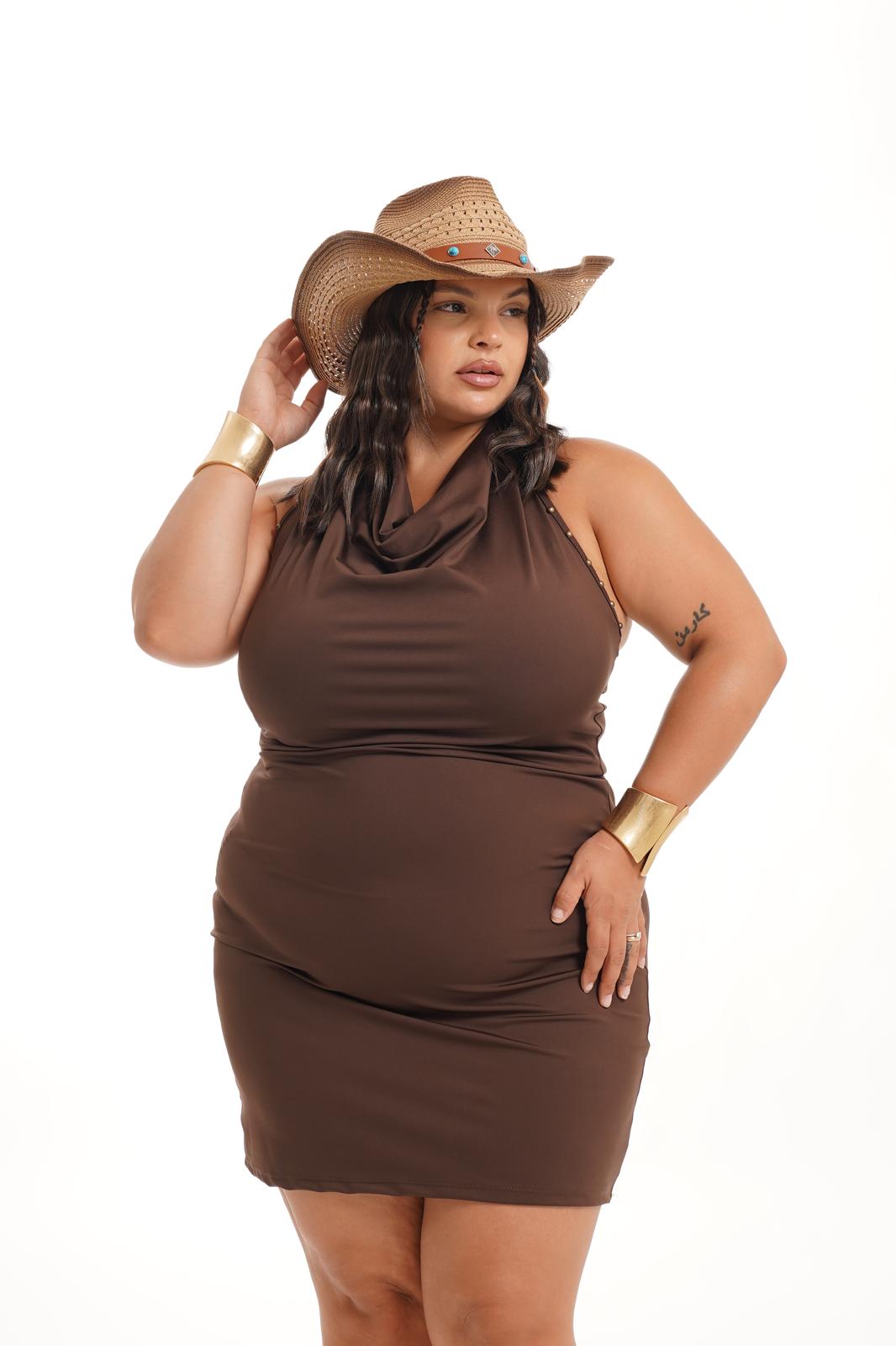 Dress Adoro Marrone