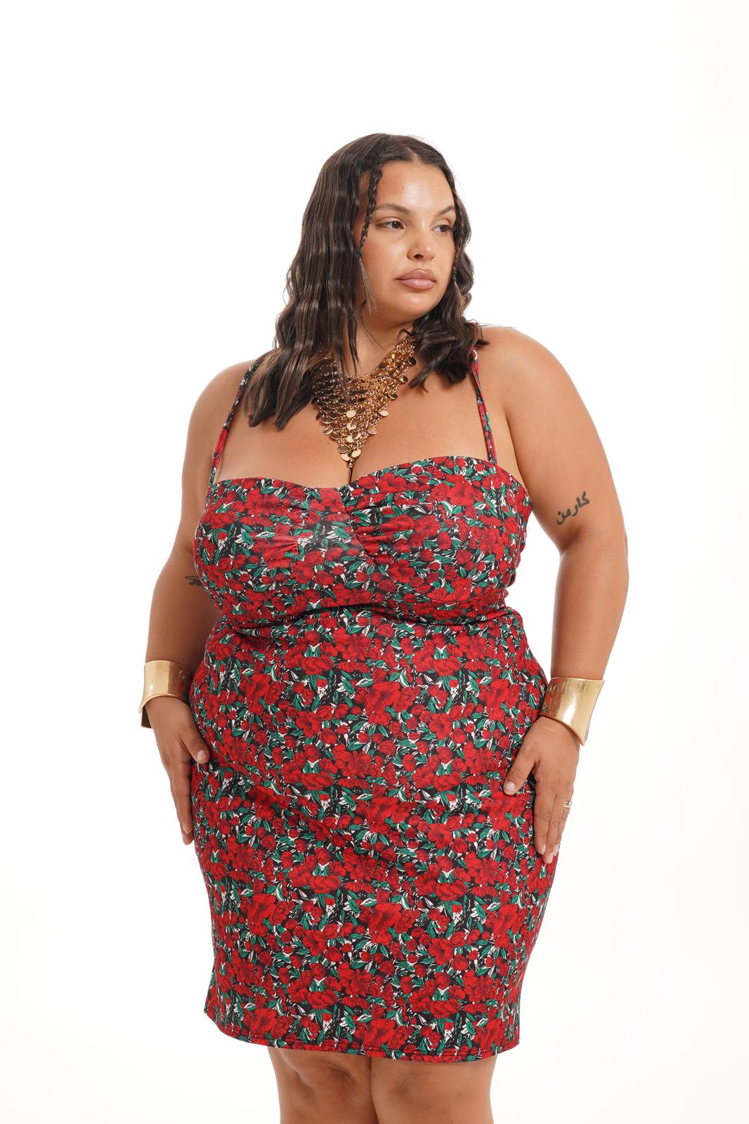Dress Vittoria Tulipano Rosso