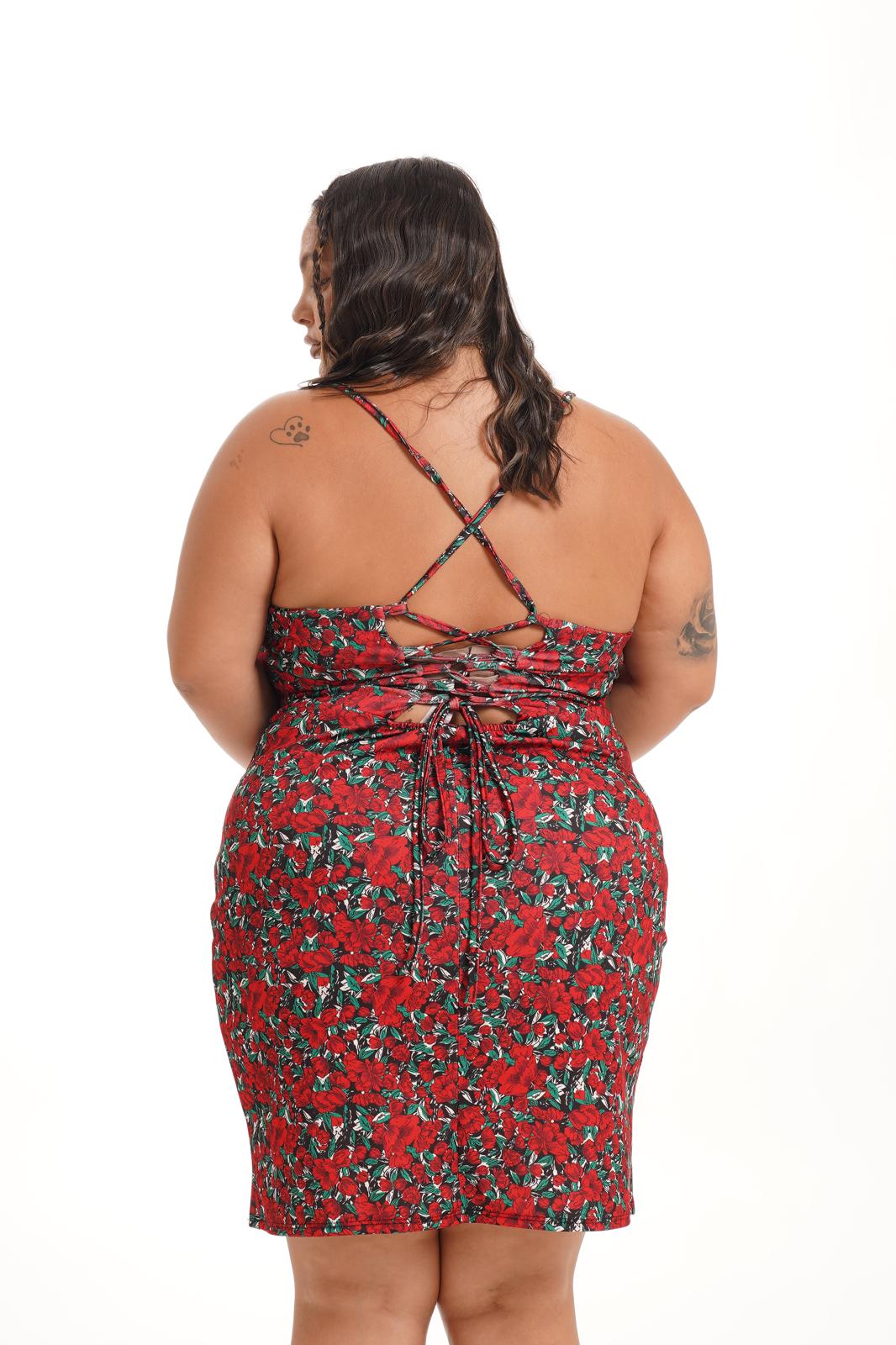 Dress Vittoria Tulipano Rosso