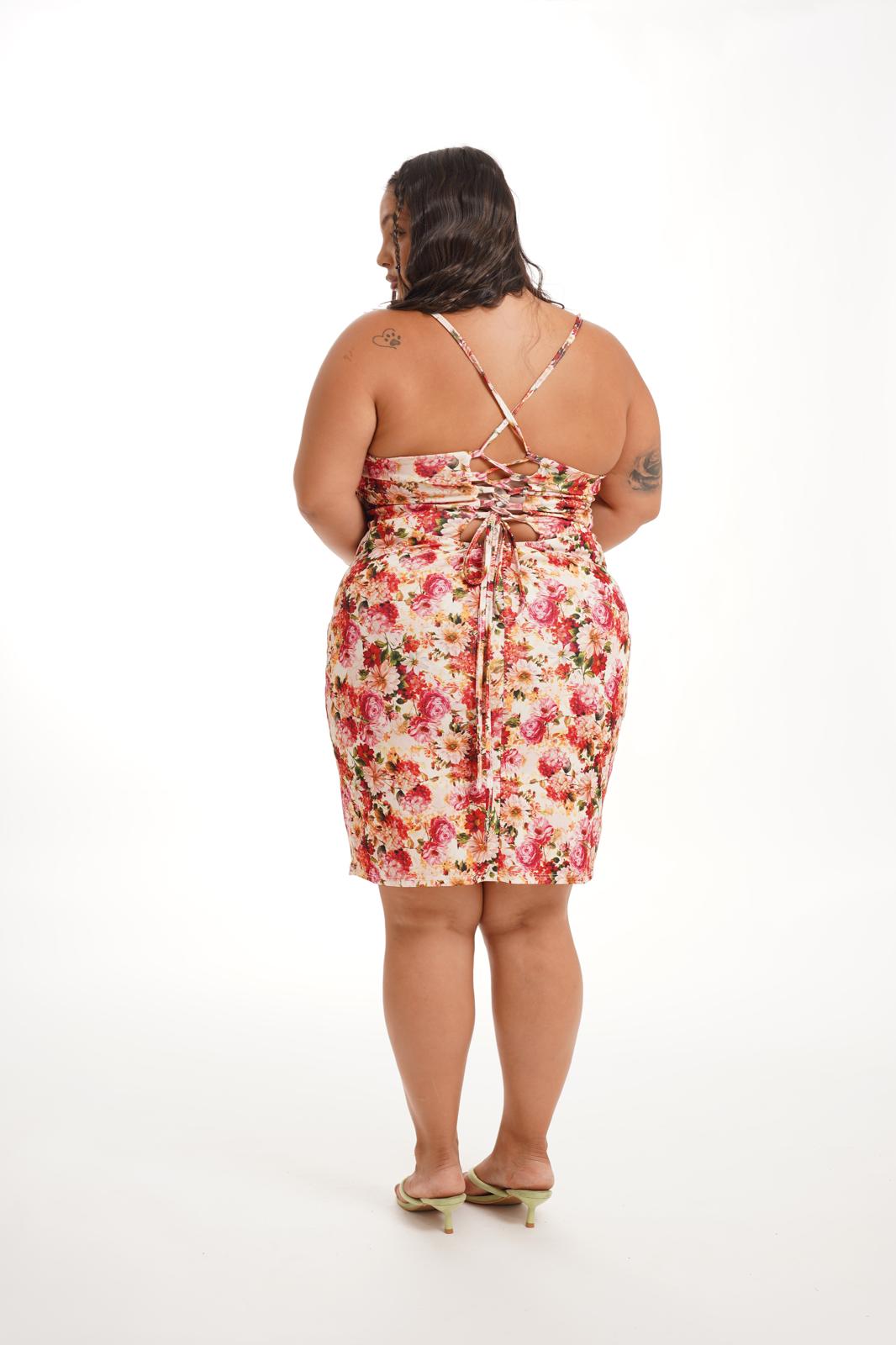 Dress Vittoria Fiori Rosa