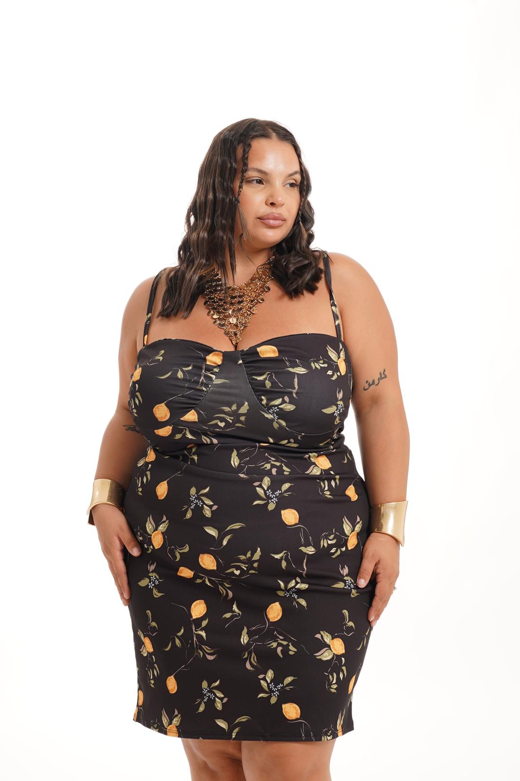 Dress Vittoria Limoni Nero