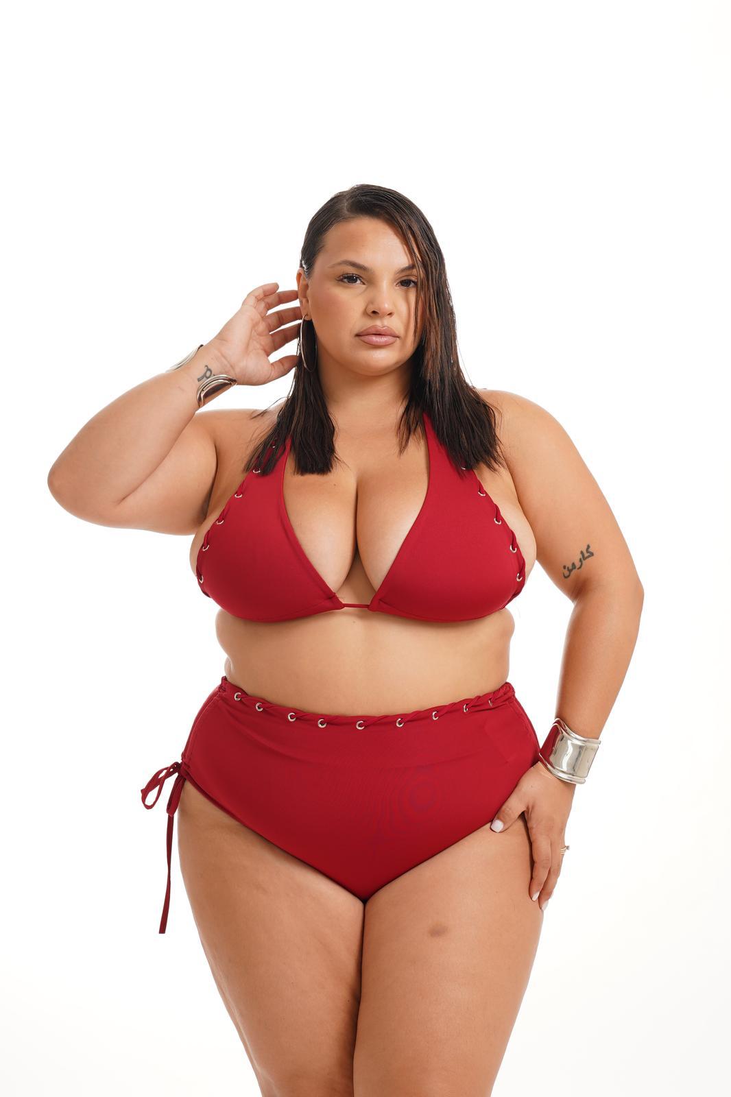 Costume Intreccio Bordeaux