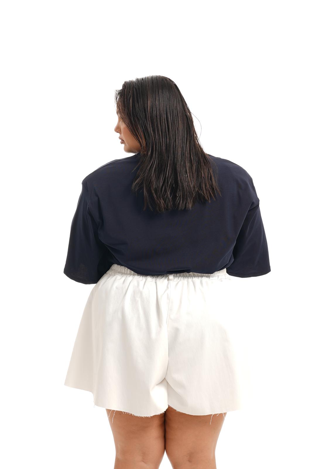 Maglia Con Spalline Blu