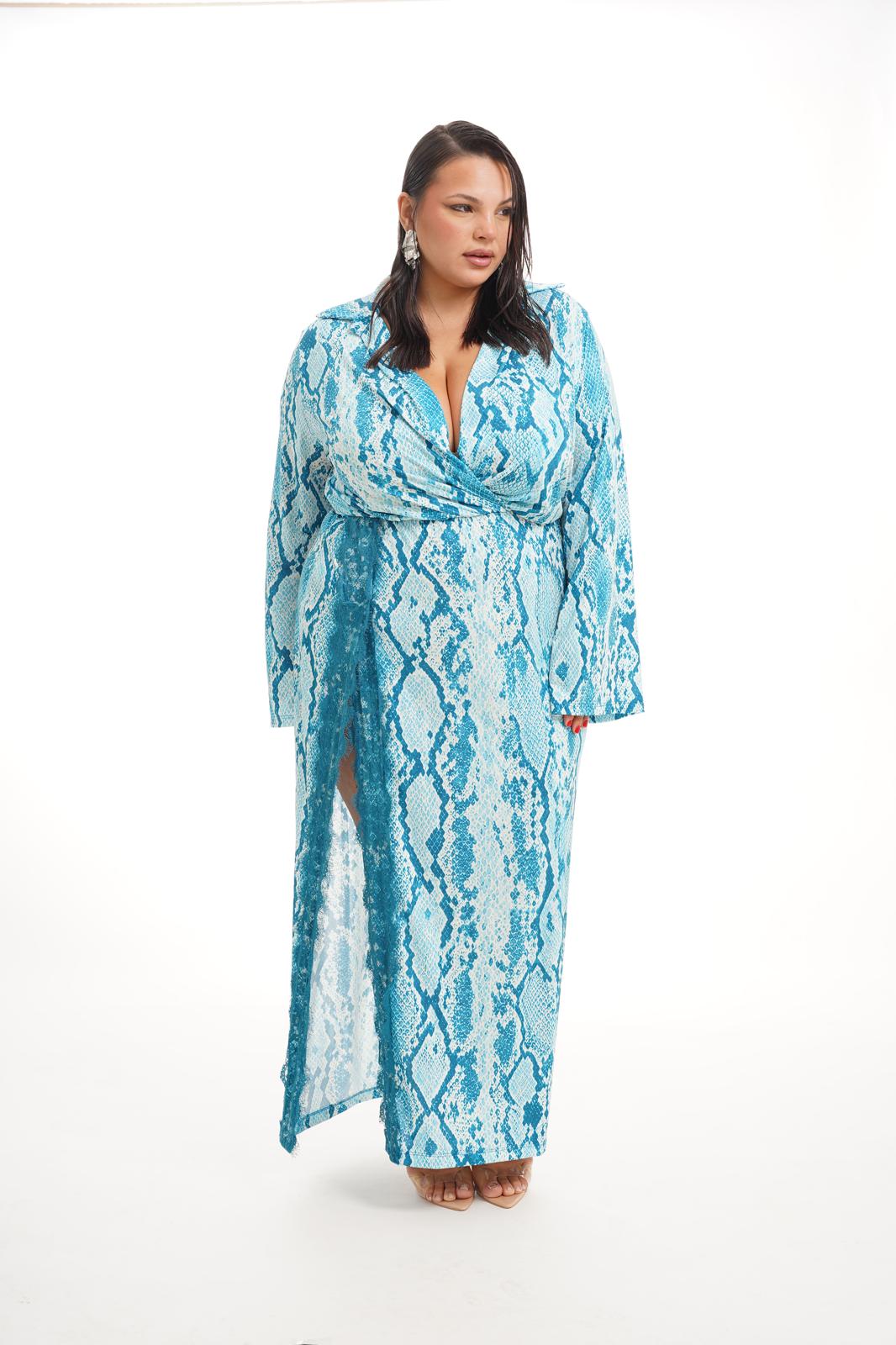 Dress Maysel Petrolio