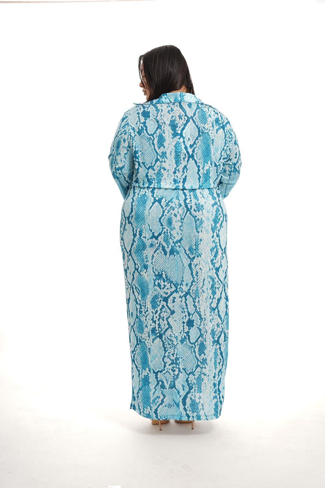 Dress Maysel Petrolio