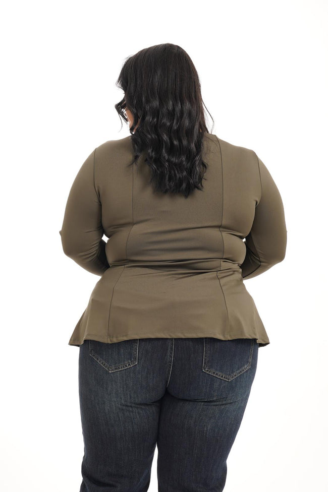 Maglia Svasata Verde Militare