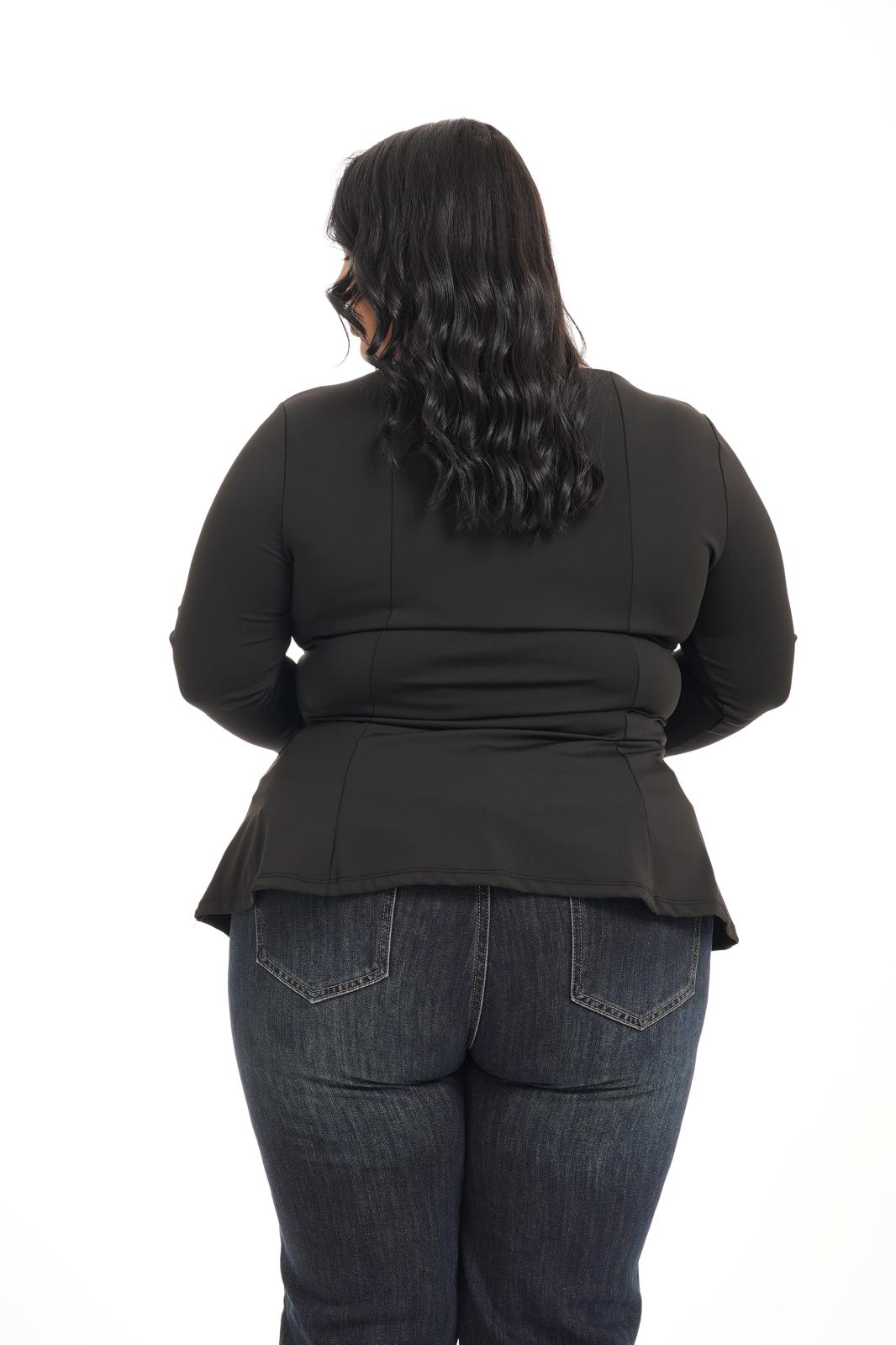 Maglia Svasata Nera