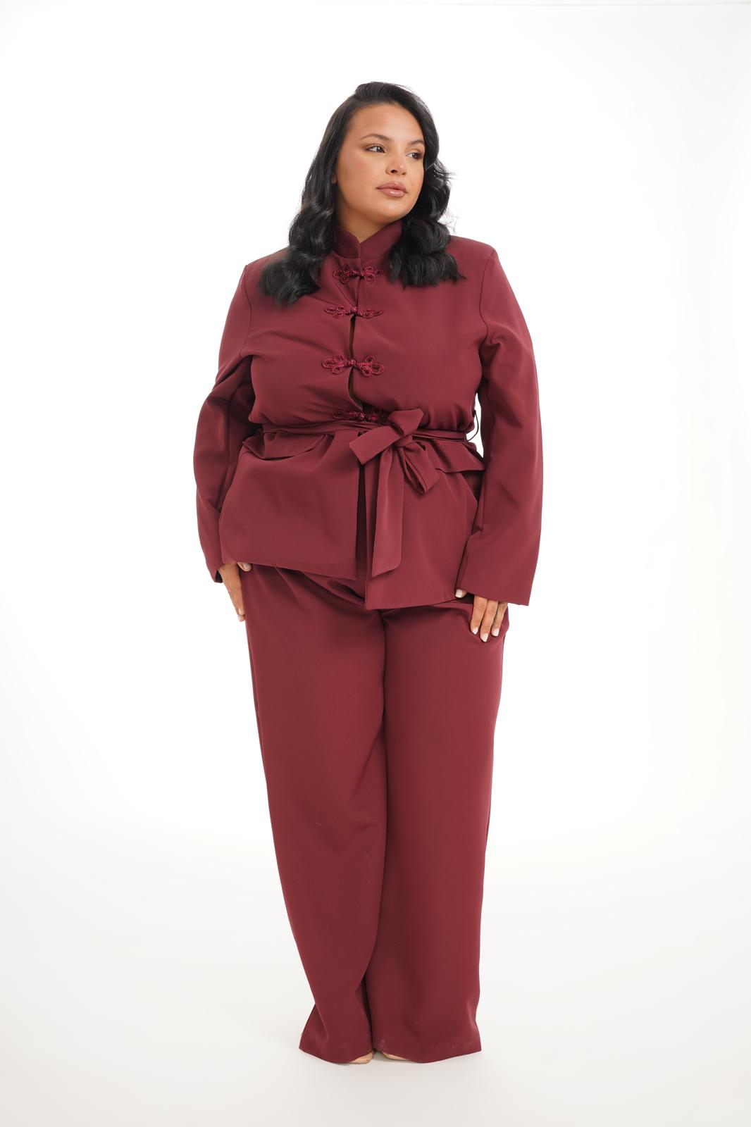 Tailleur Corea Bordeaux