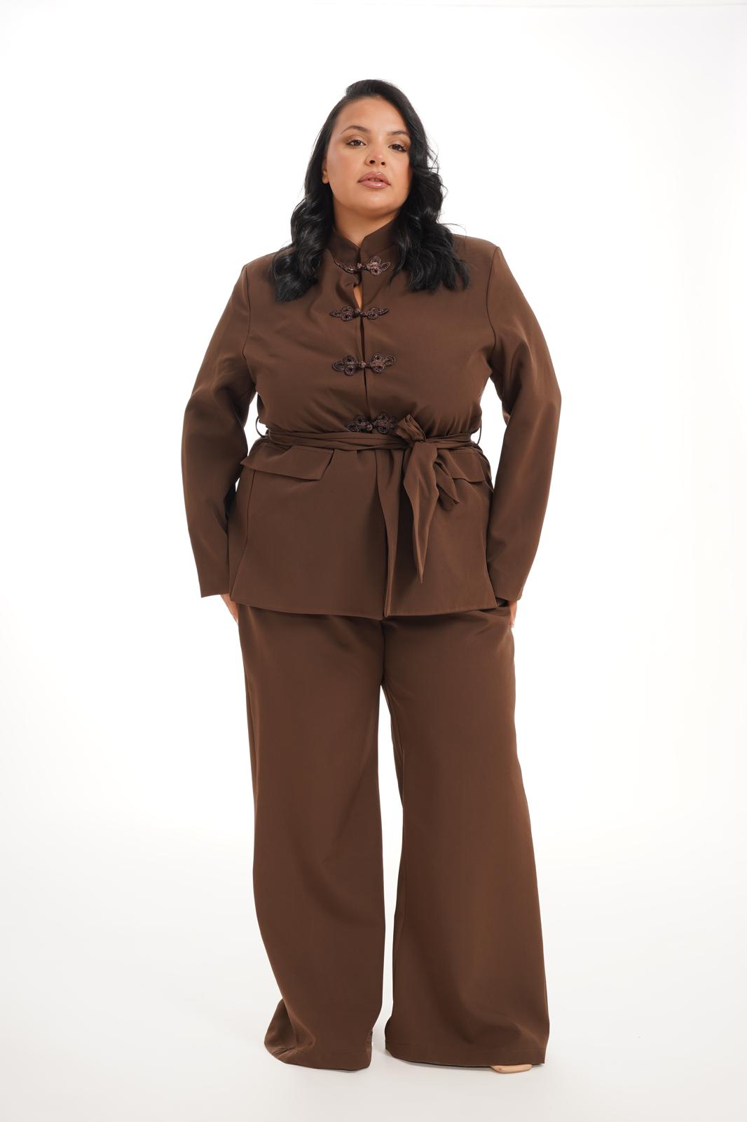 Tailleur Corea Marrone