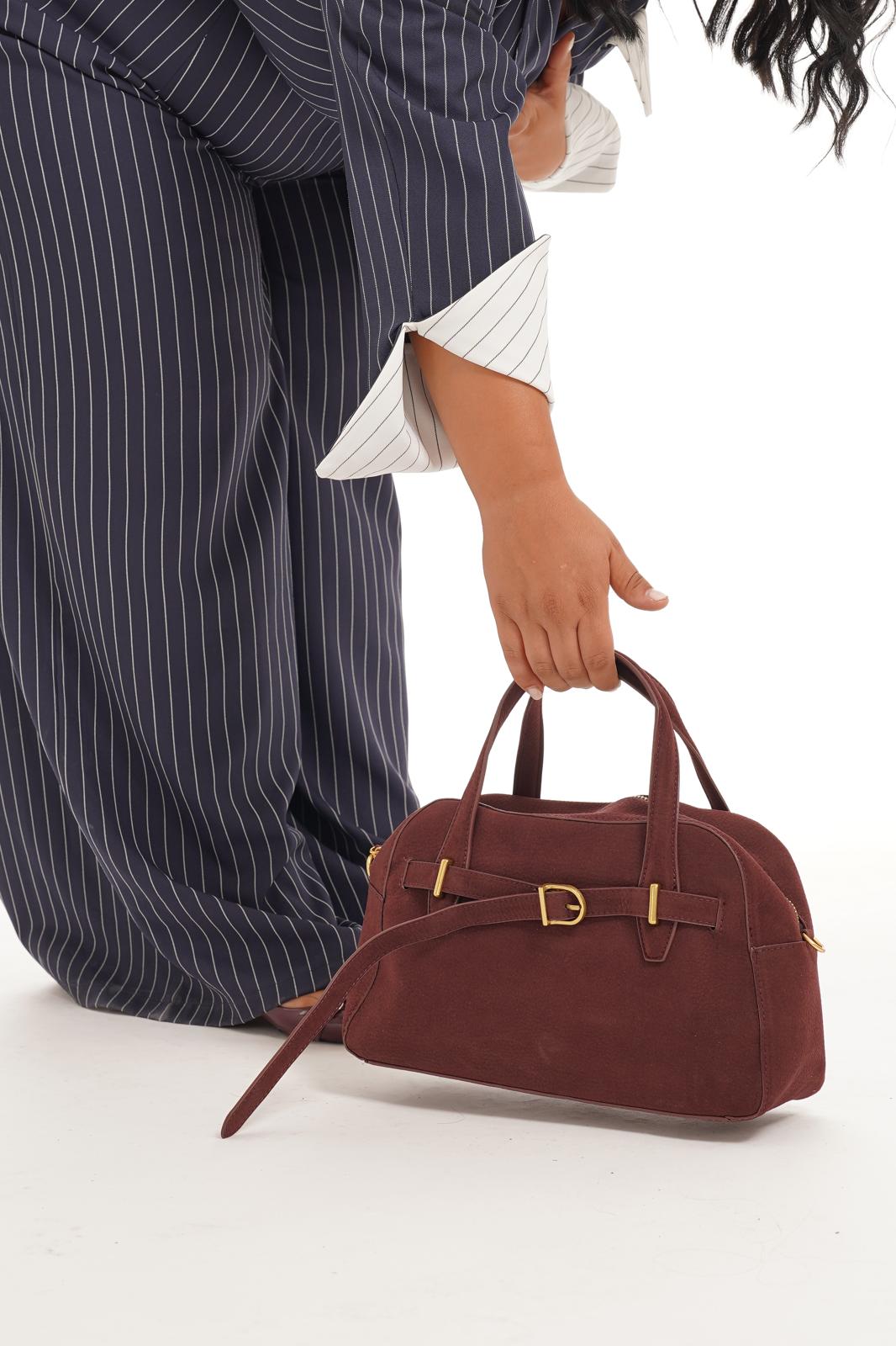 Bag Outfit Bordeaux