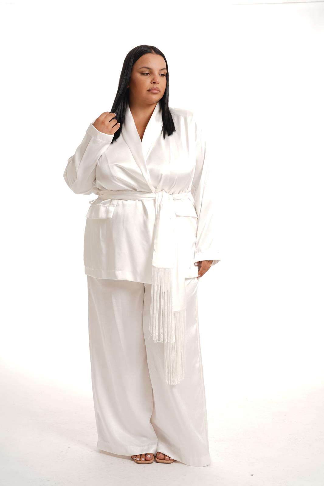 Tailleur Satine Bianco