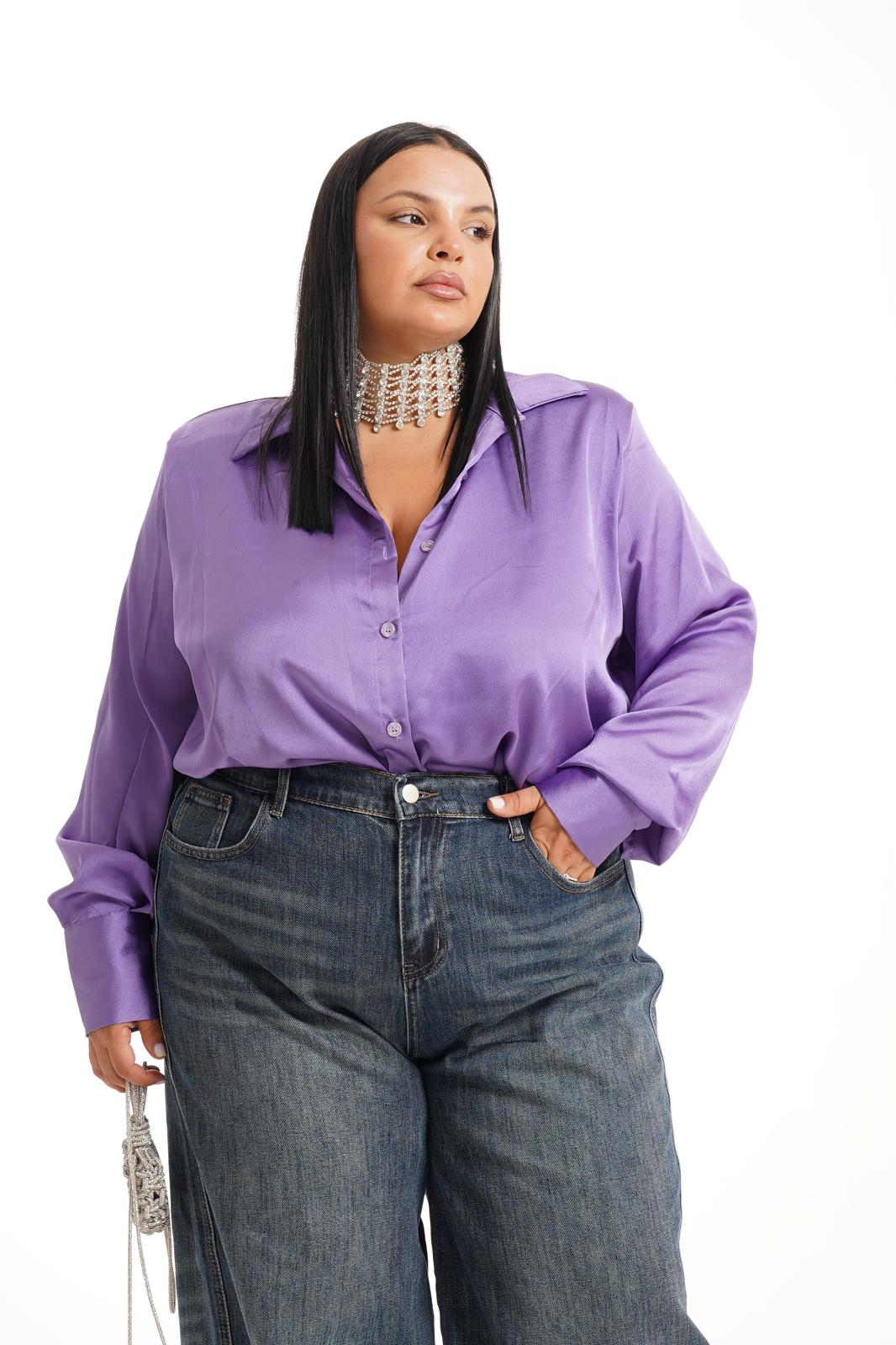 Camicia Bea Viola