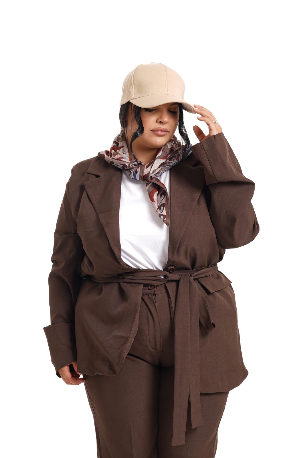 Tailleur Dary Marrone