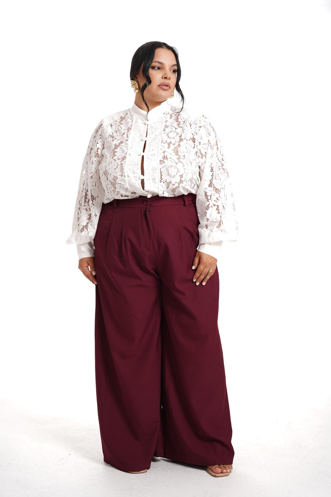 Pantalone Dinner Bordeaux