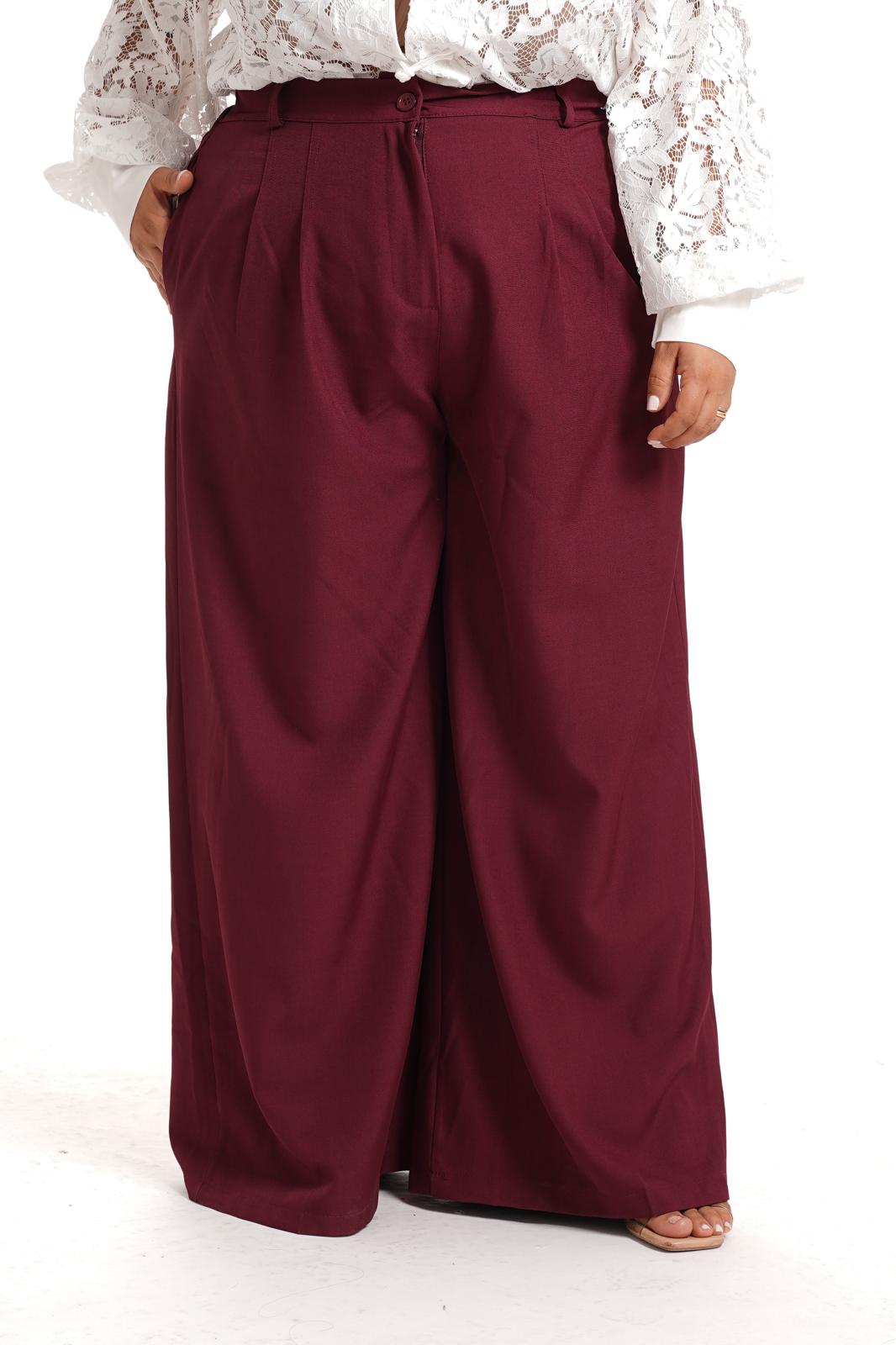 Pantalone Dinner Bordeaux
