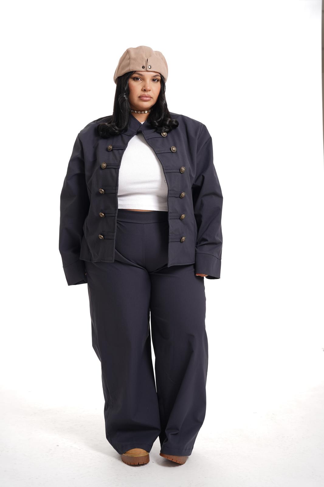 Tailleur Botton Blu