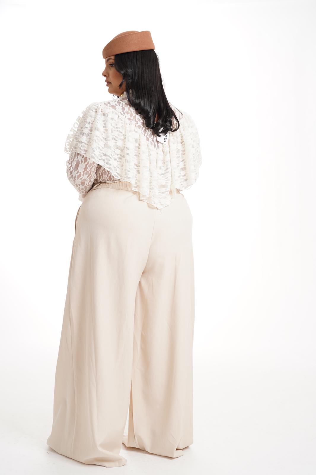 Pantalone Classic Panna