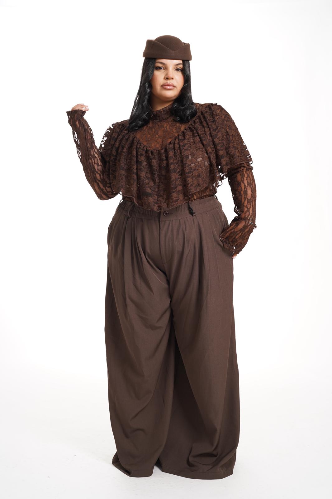 Pantalone Classic Marrone