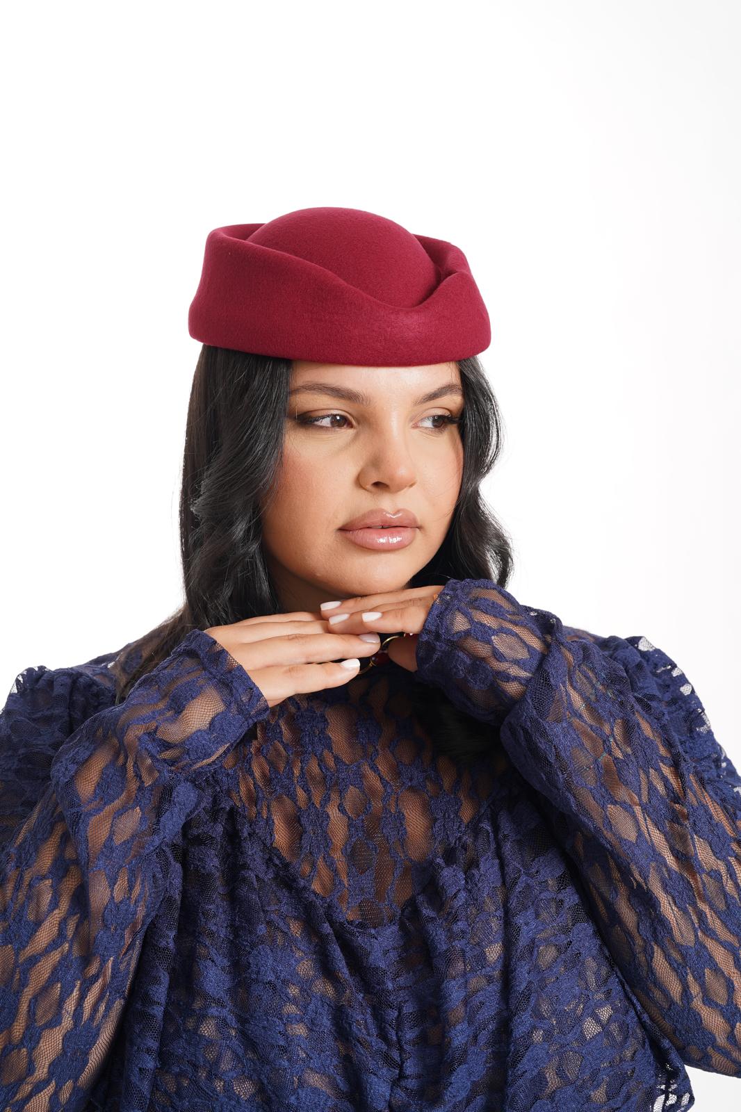 Cappello Hostess Bordeaux