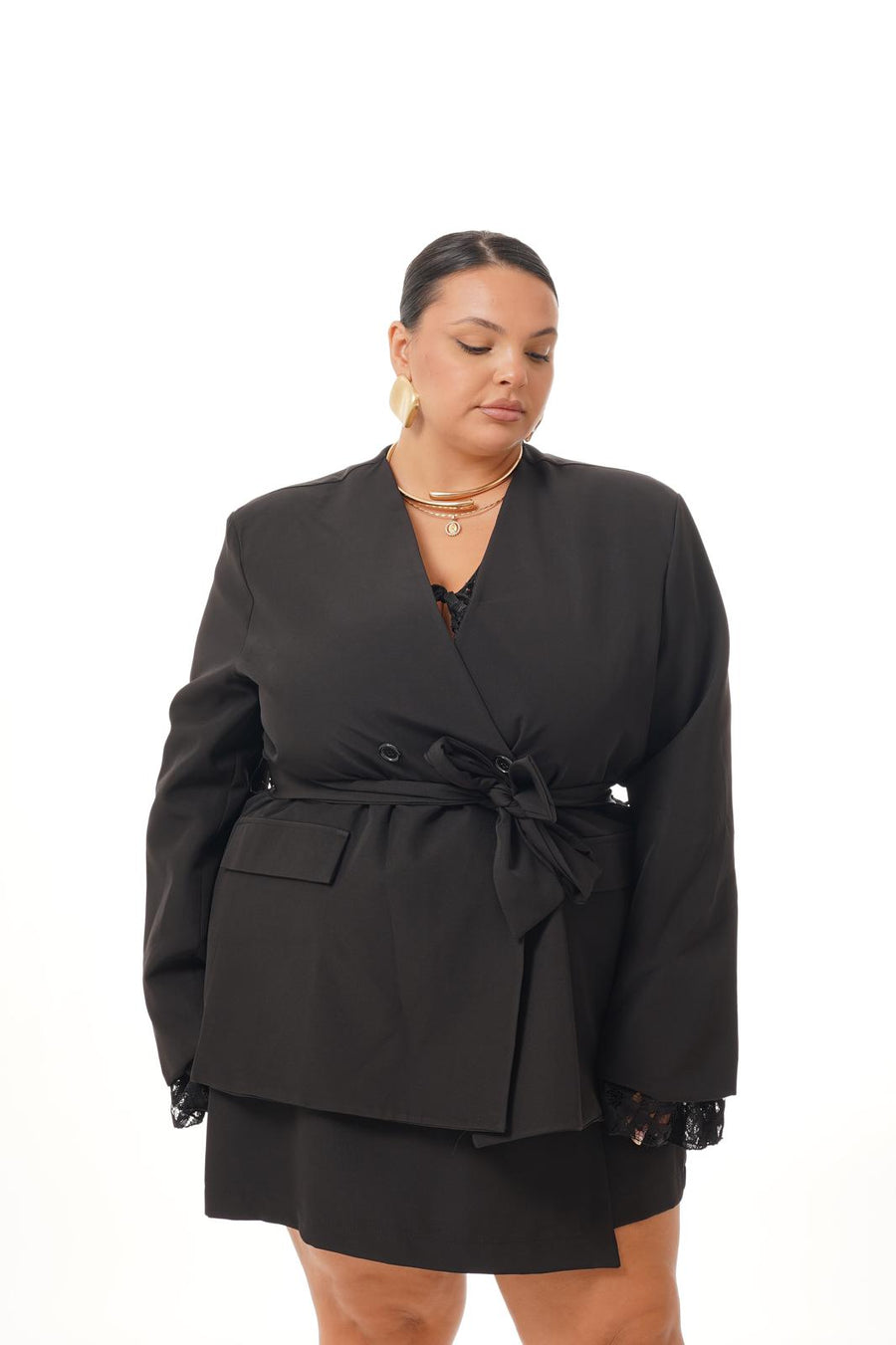 Giacca Fiocco Nera