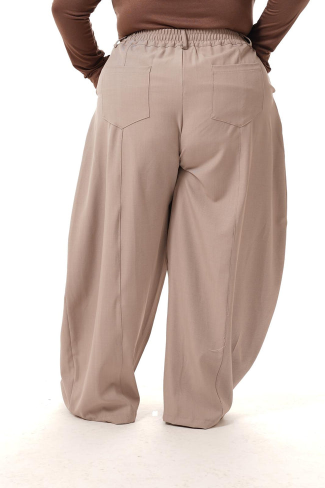 Pantalone Number Tortora
