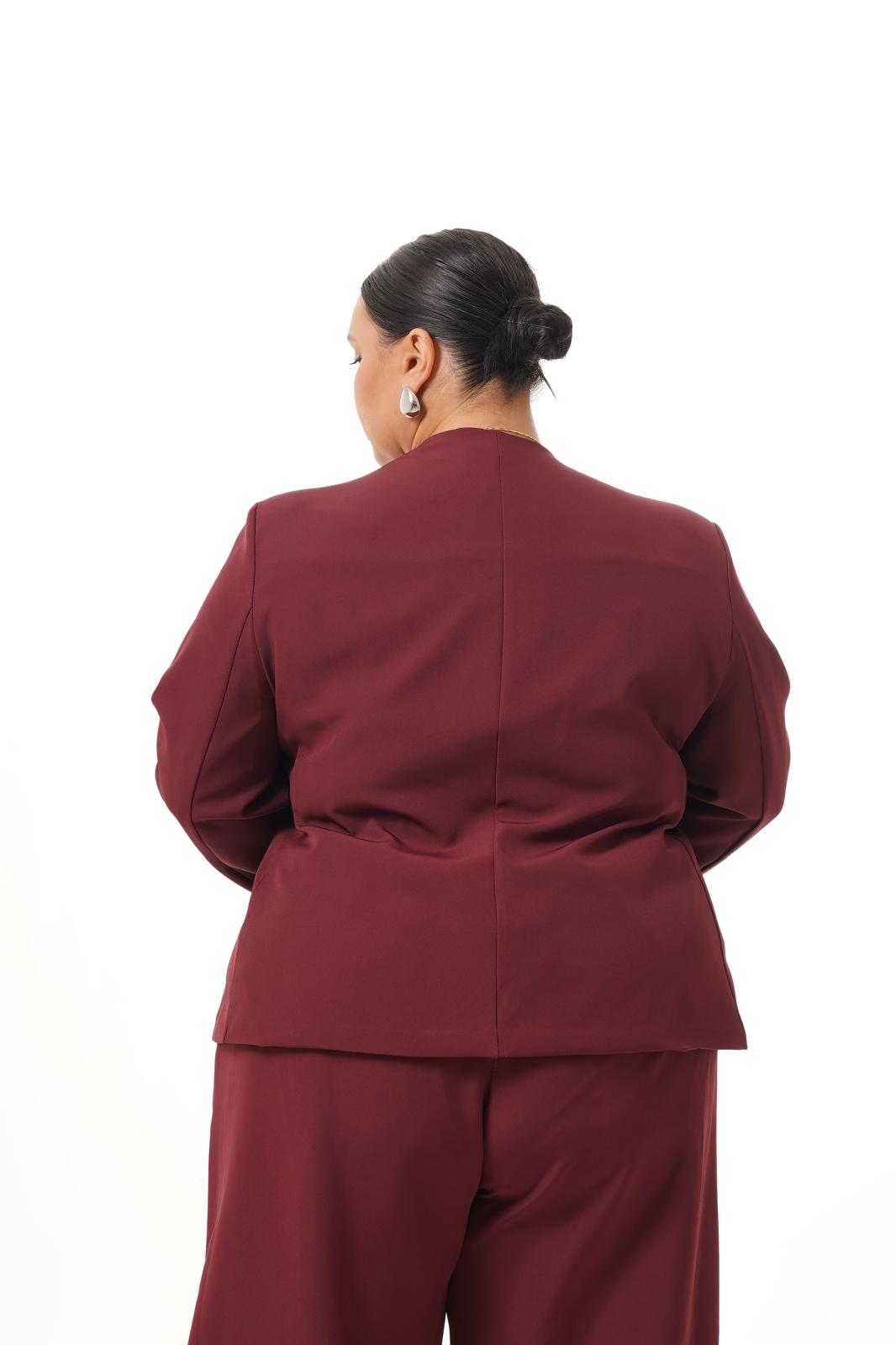 Tailleur Zaira Bordeaux