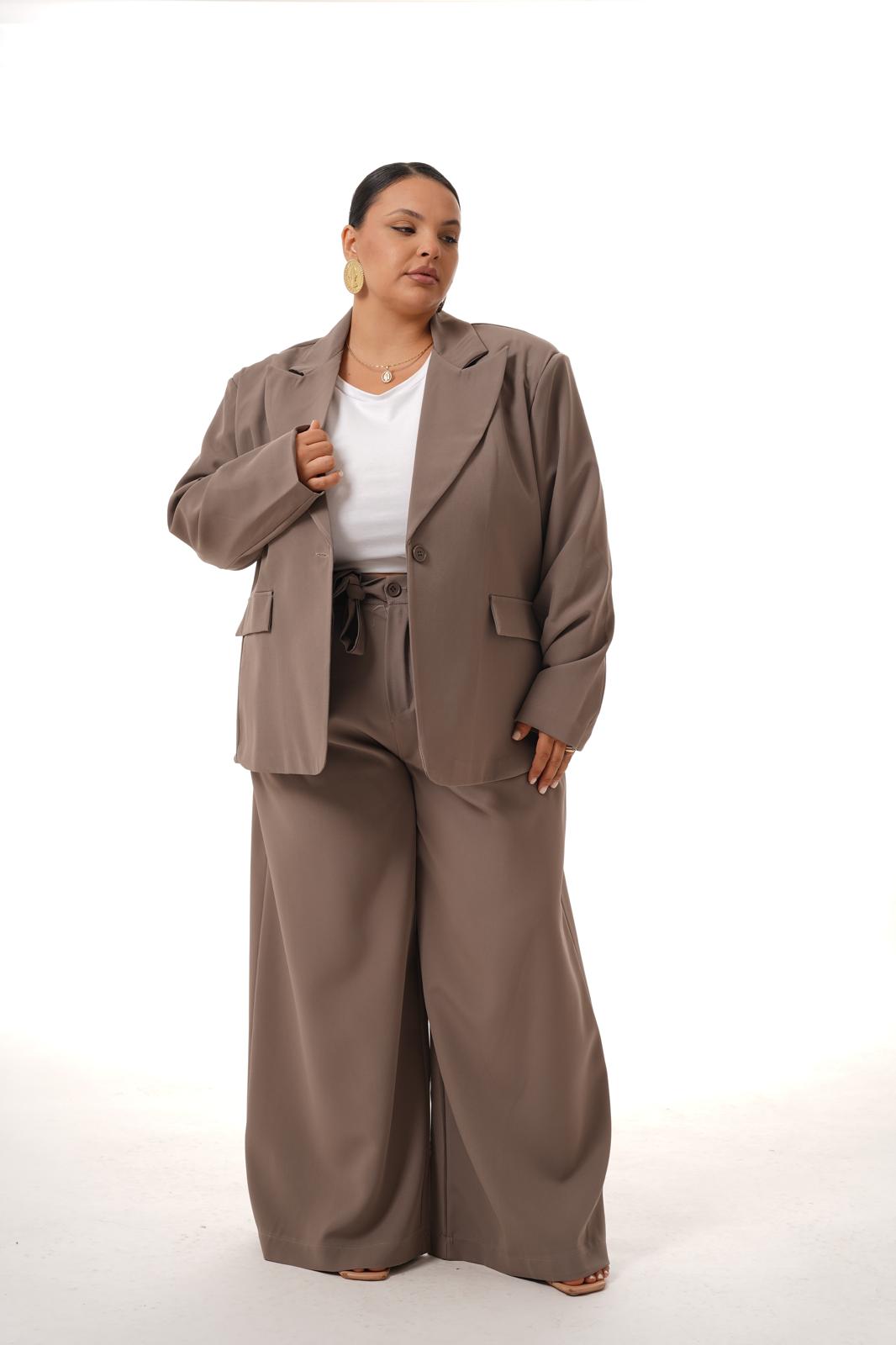 Tailleur Bridgerton Tortora