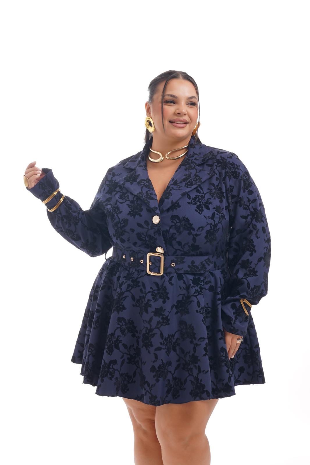 Tutina Day Damascata Blu
