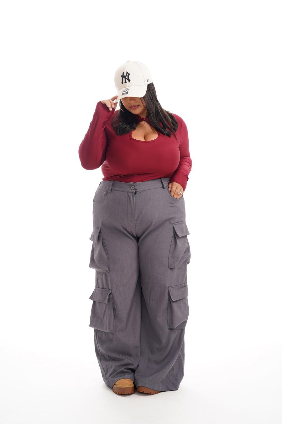 Cargo Hip-Hop Grigio