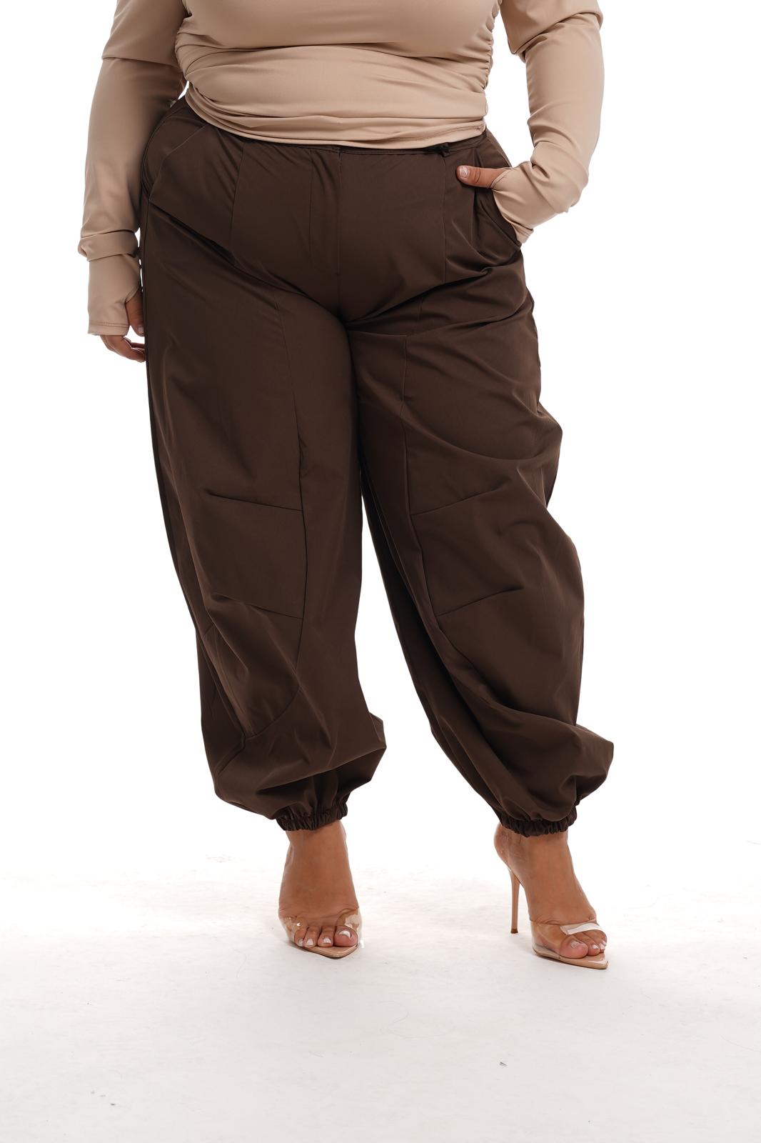 Pantalone Techno Marrone