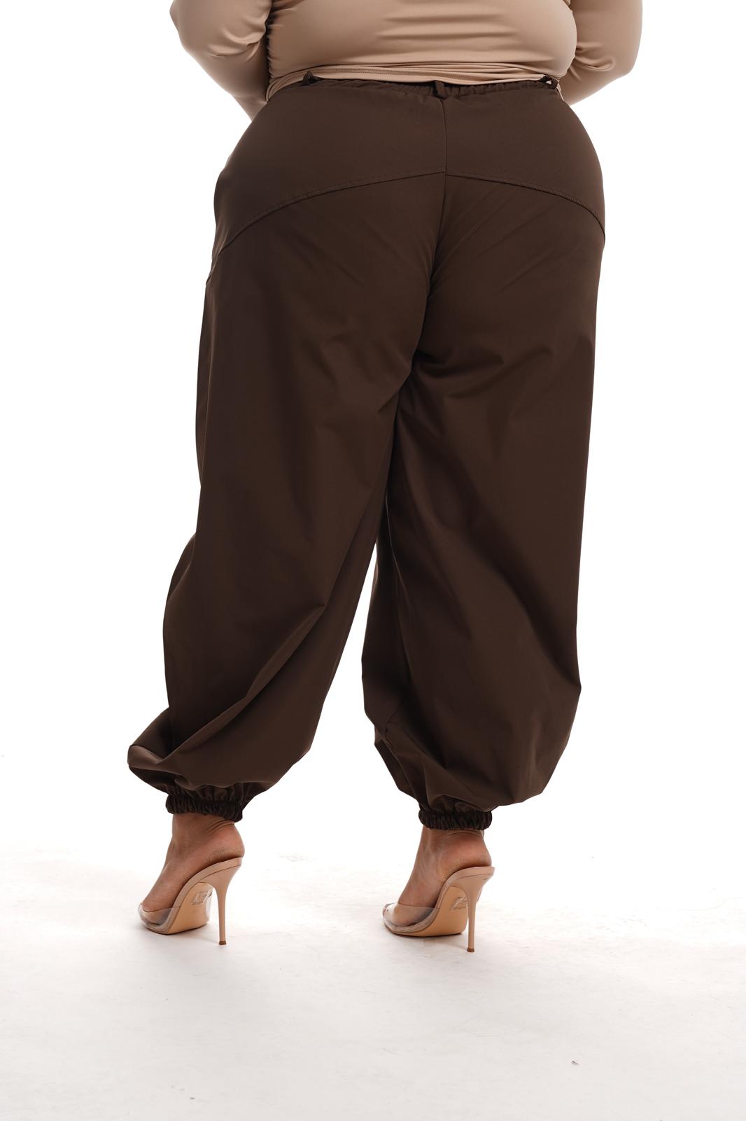 Pantalone Techno Marrone