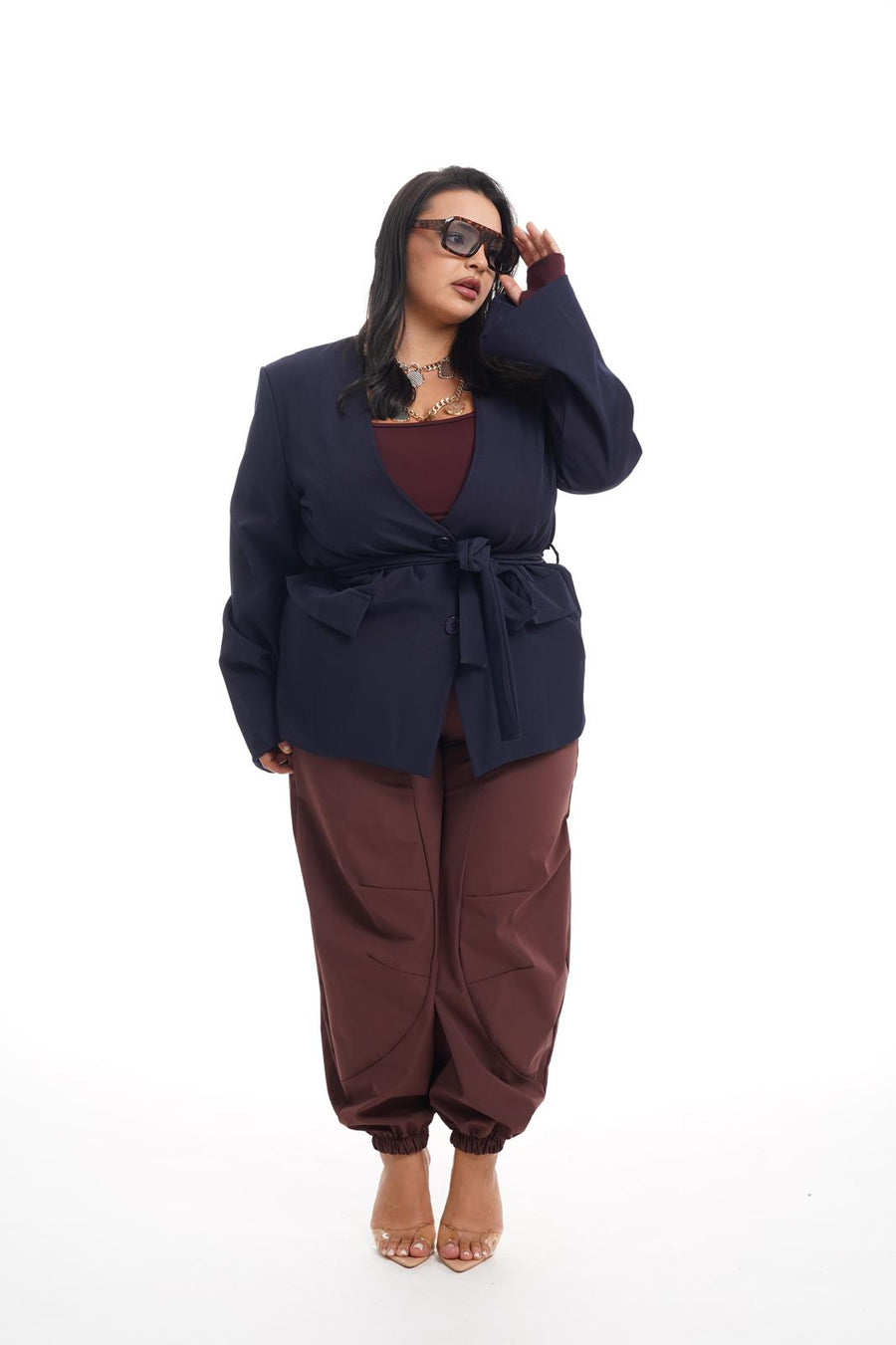 Pantalone Techno Bordeaux