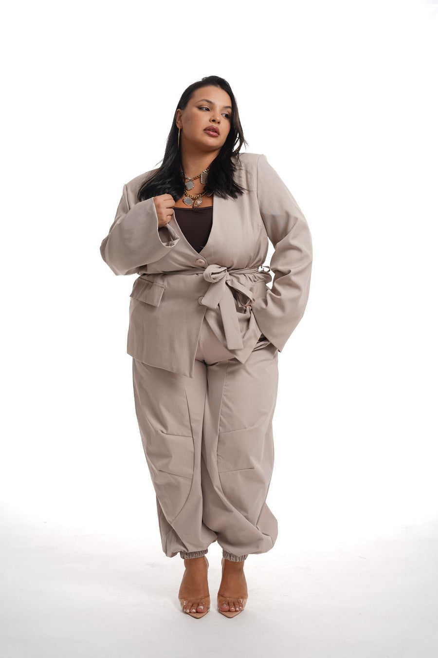 Pantalone Techno Panna