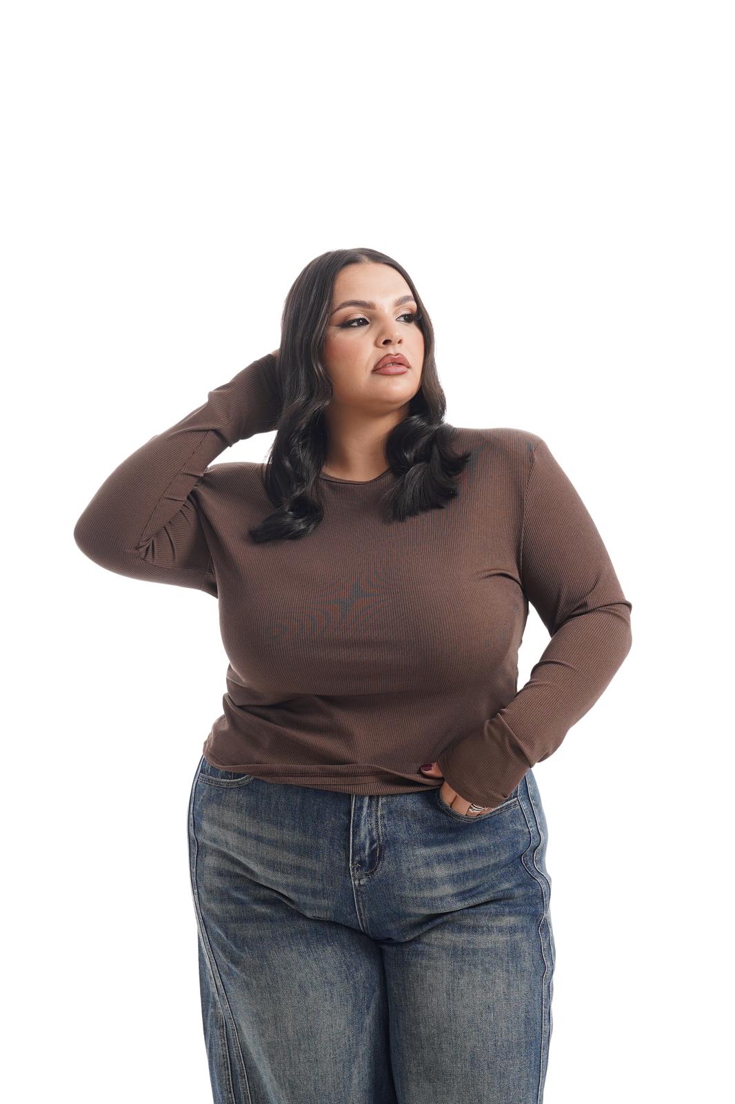 Maglia A Costine Con Spalline
