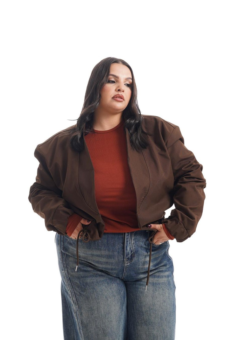 Trench Crop Drappeggio