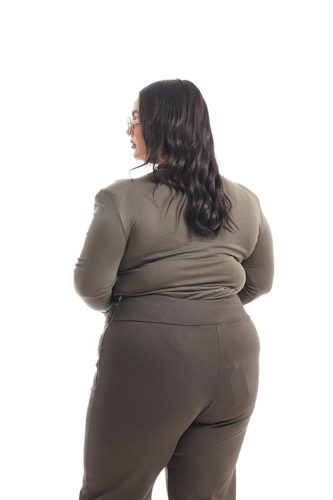 Body Con Spalline