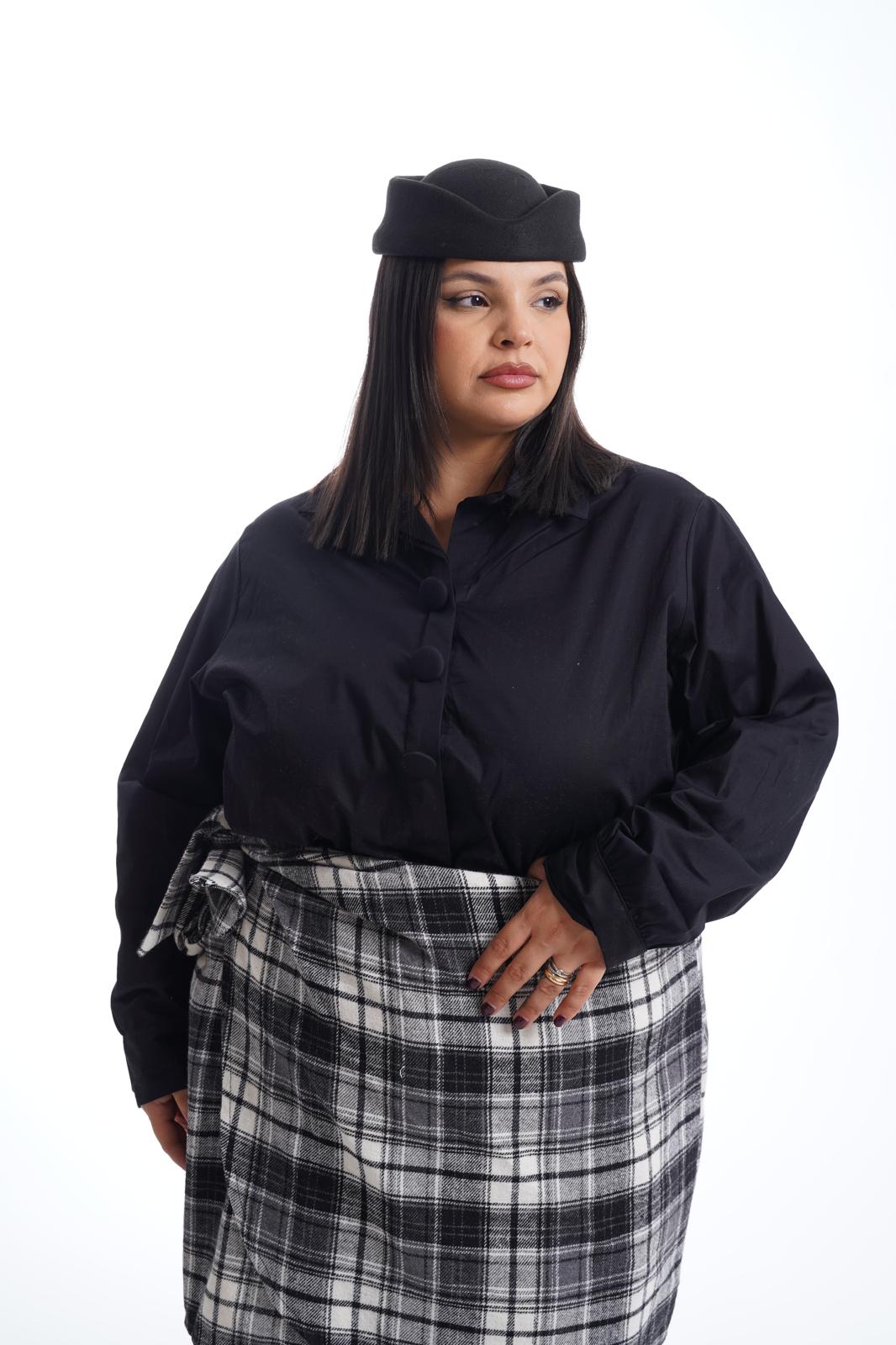 Camicia Belvì Nera