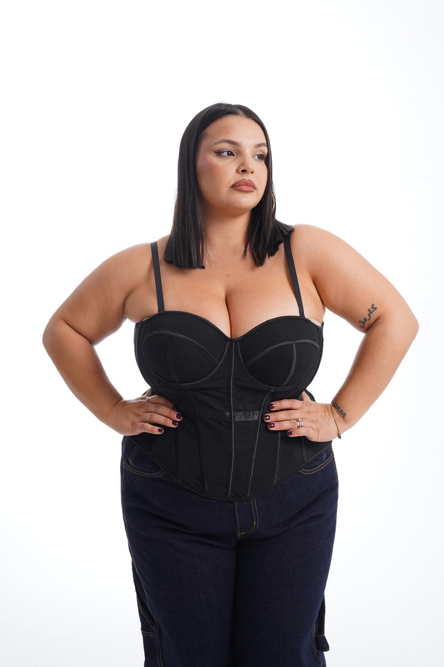 Corsetto Steccato Nero