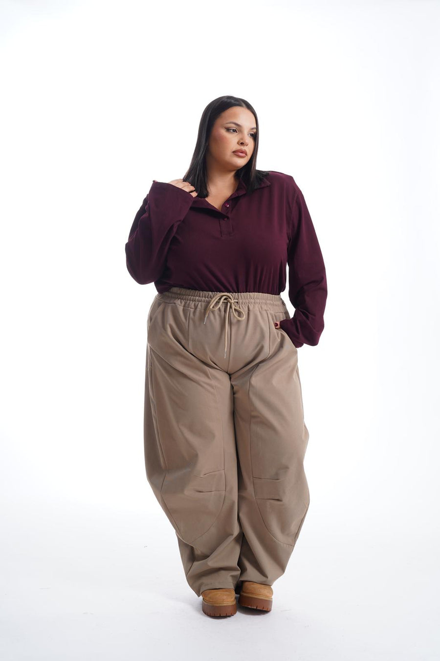 Pantalone Roman Beige