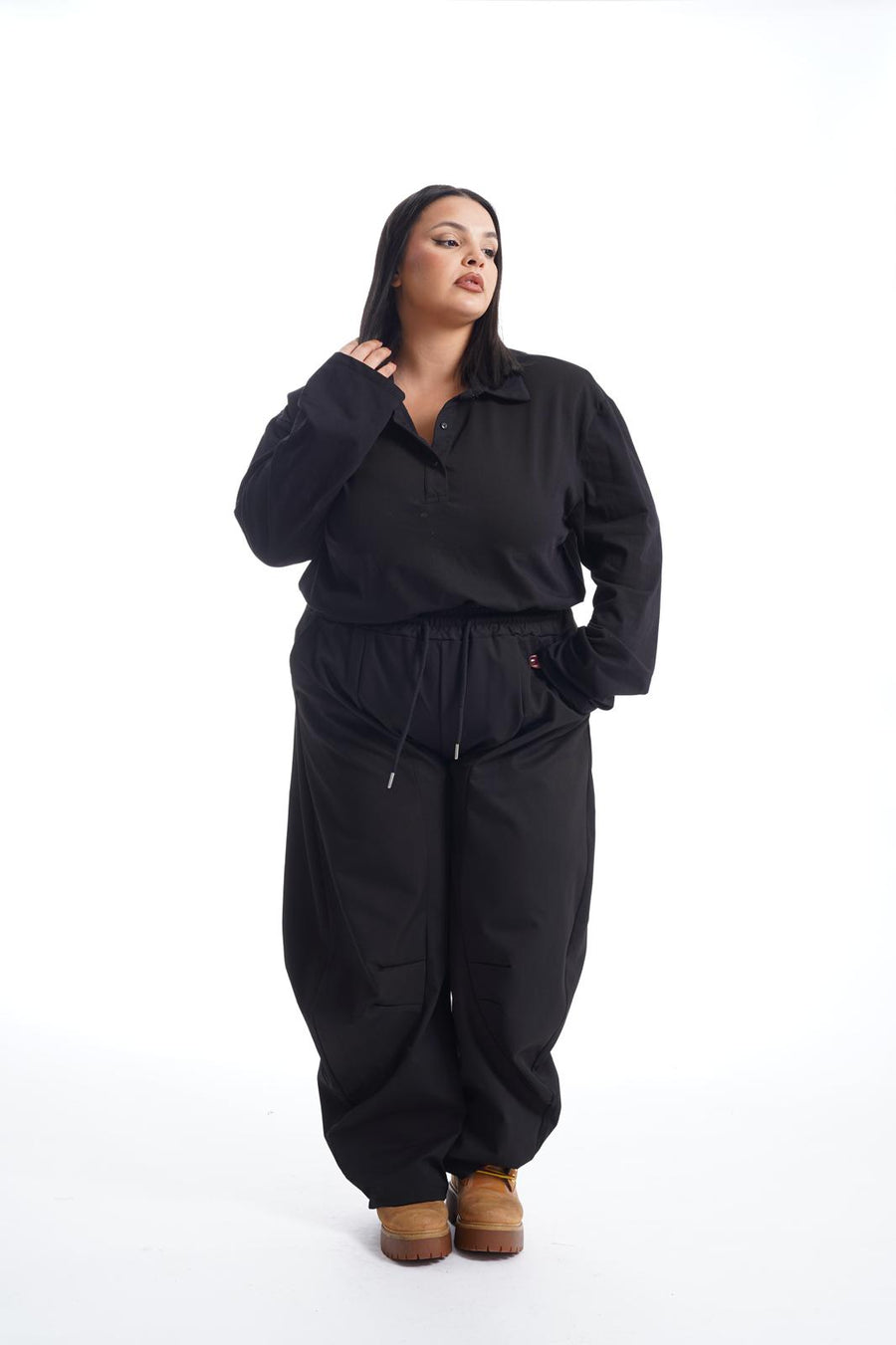 Pantalone Roman Nero