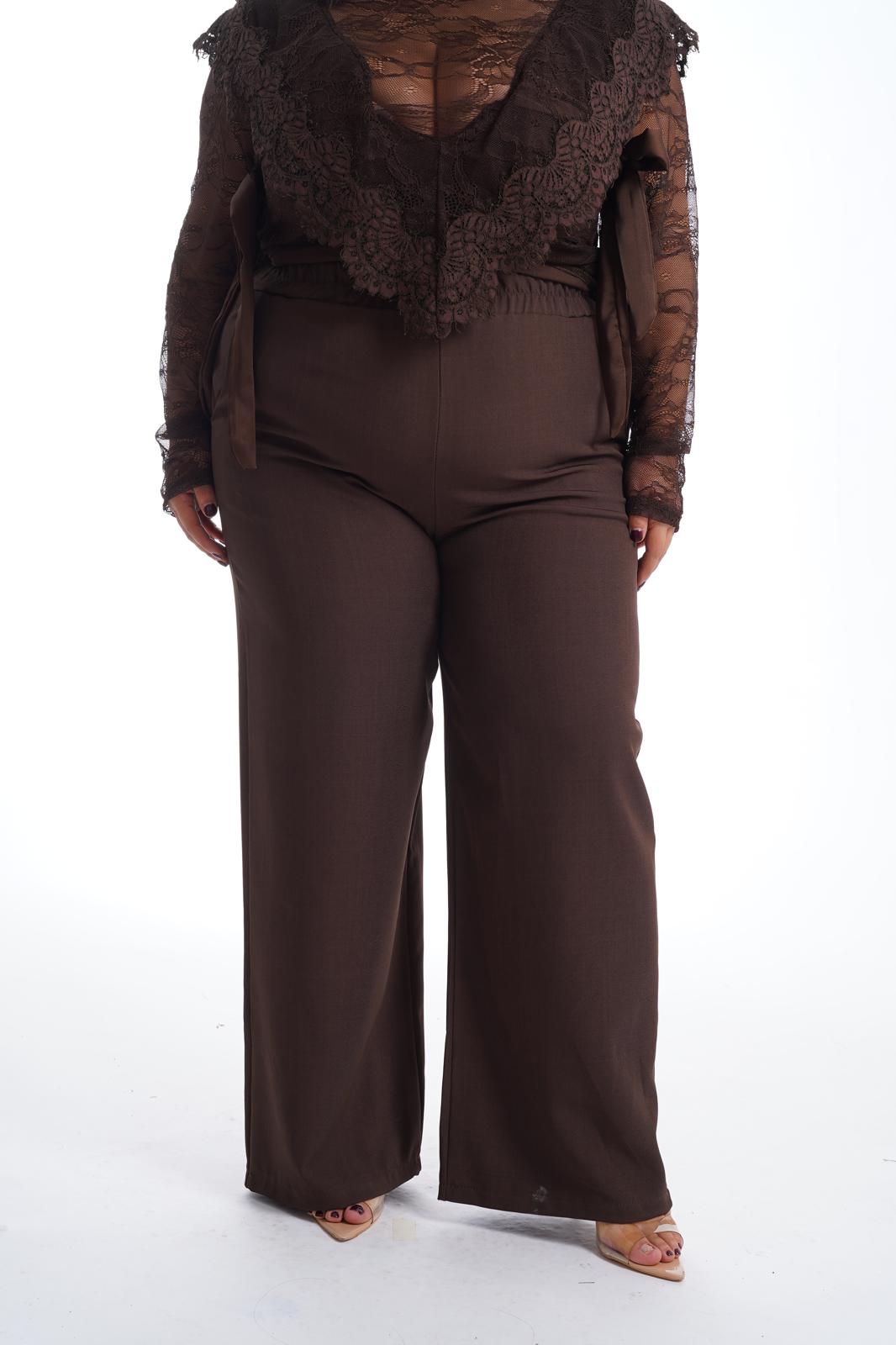 Pantalone Model Marrone