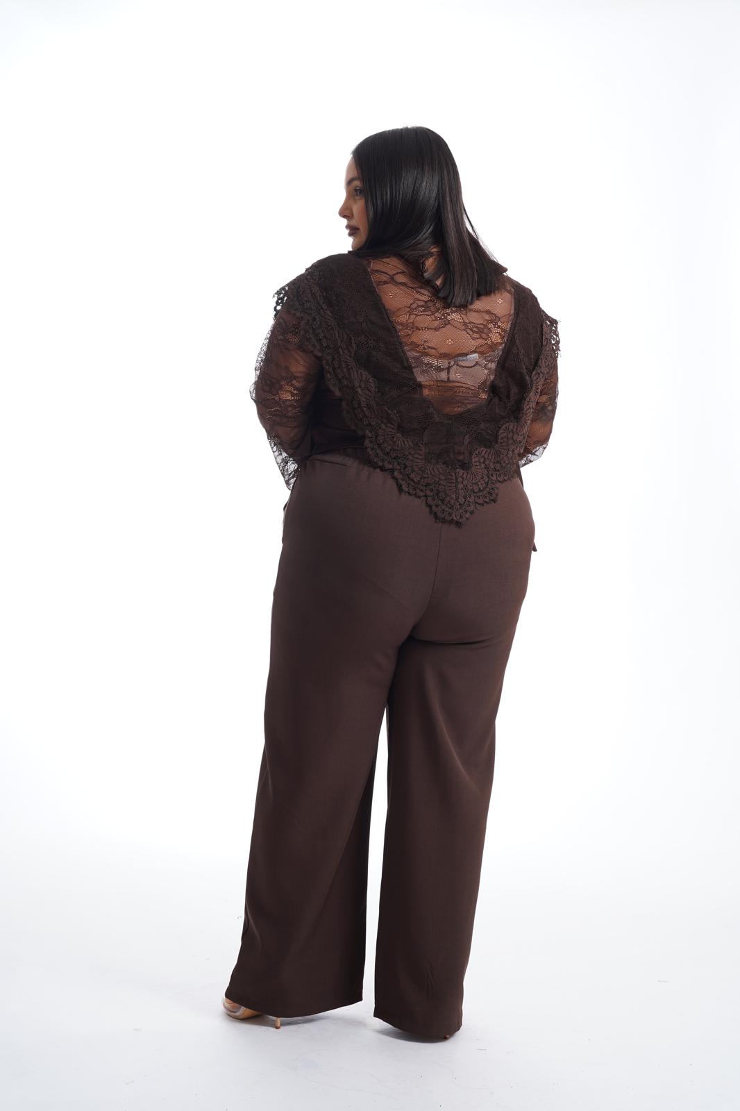 Pantalone Model Marrone
